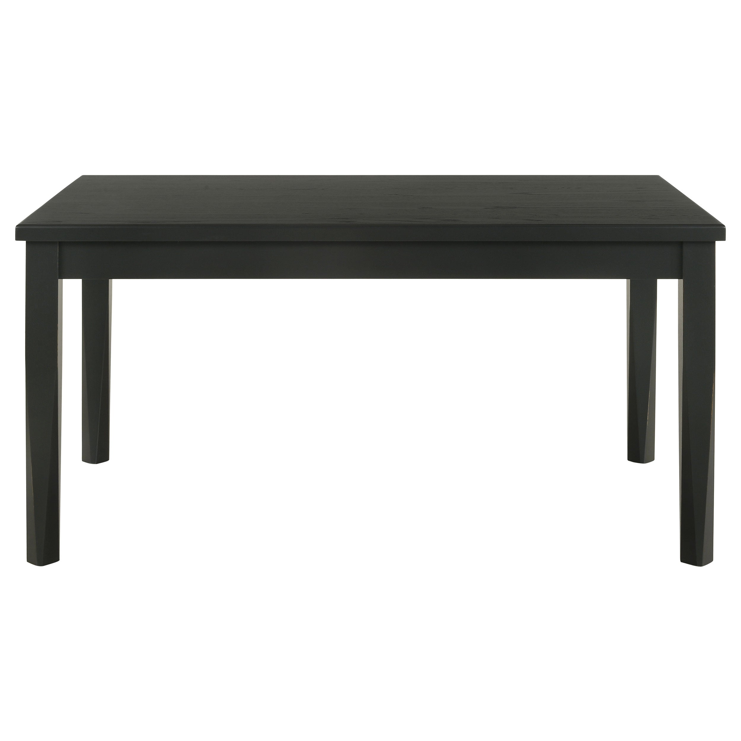 Appleton Rectangular 59-inch Dining Table Brown Brushed