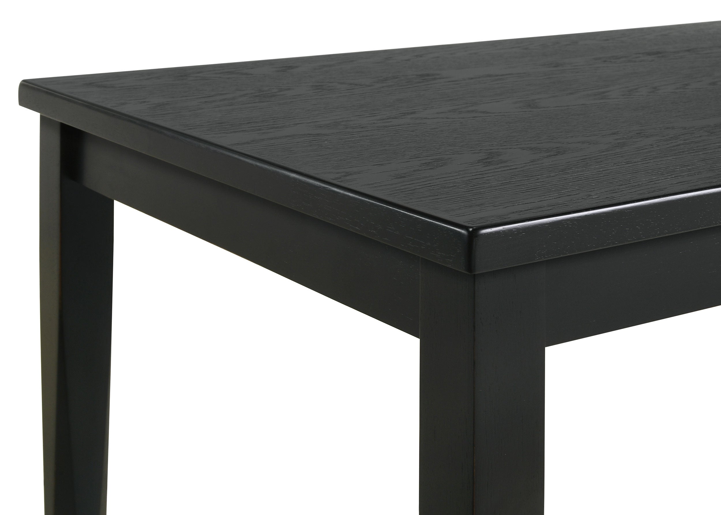 Appleton Rectangular 59-inch Dining Table Brown Brushed