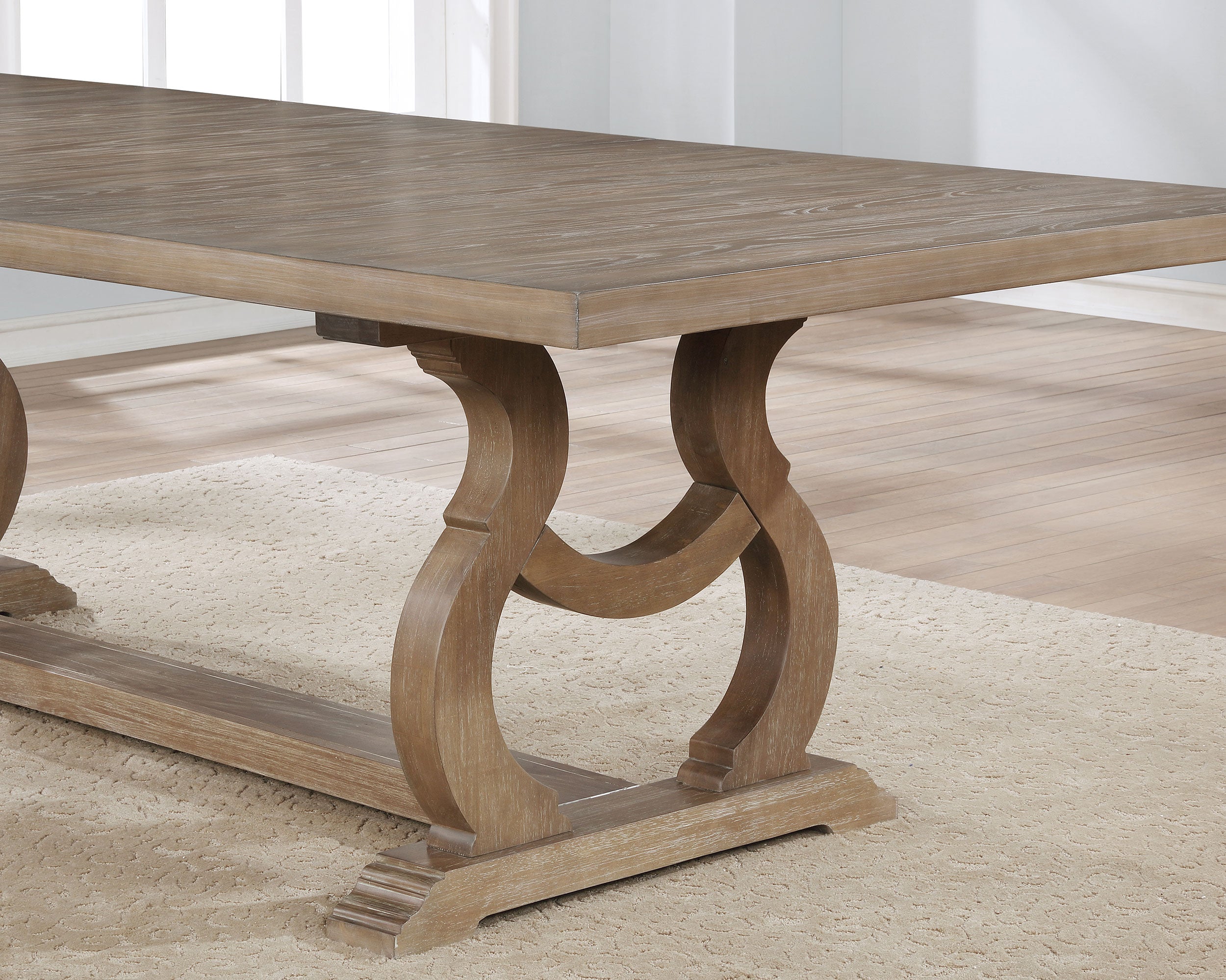 Brockway  Extension Leaf Dining Set Antique Java
