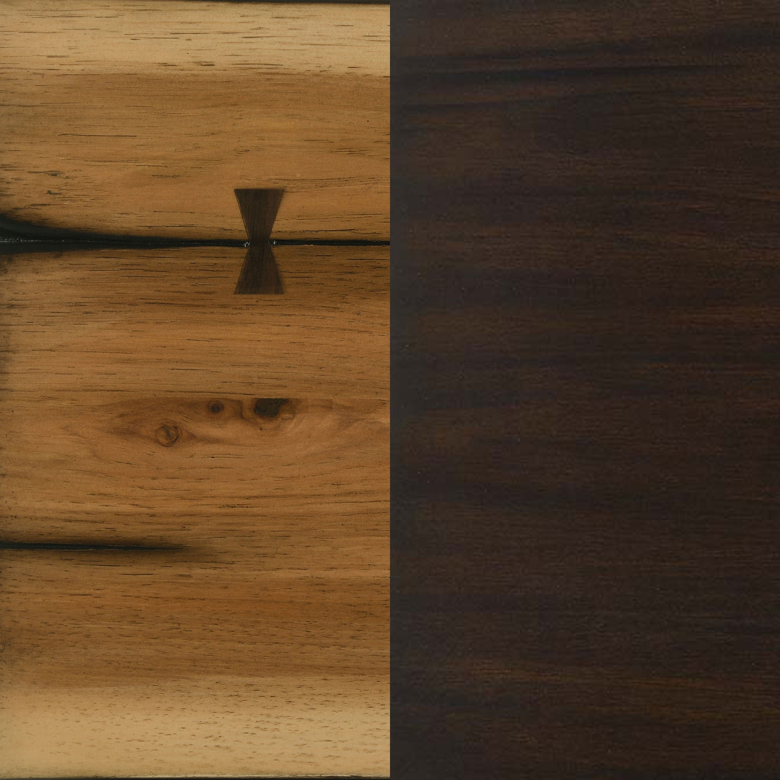 Bexley 90-inch Live Edge Dining Table Natural Honey