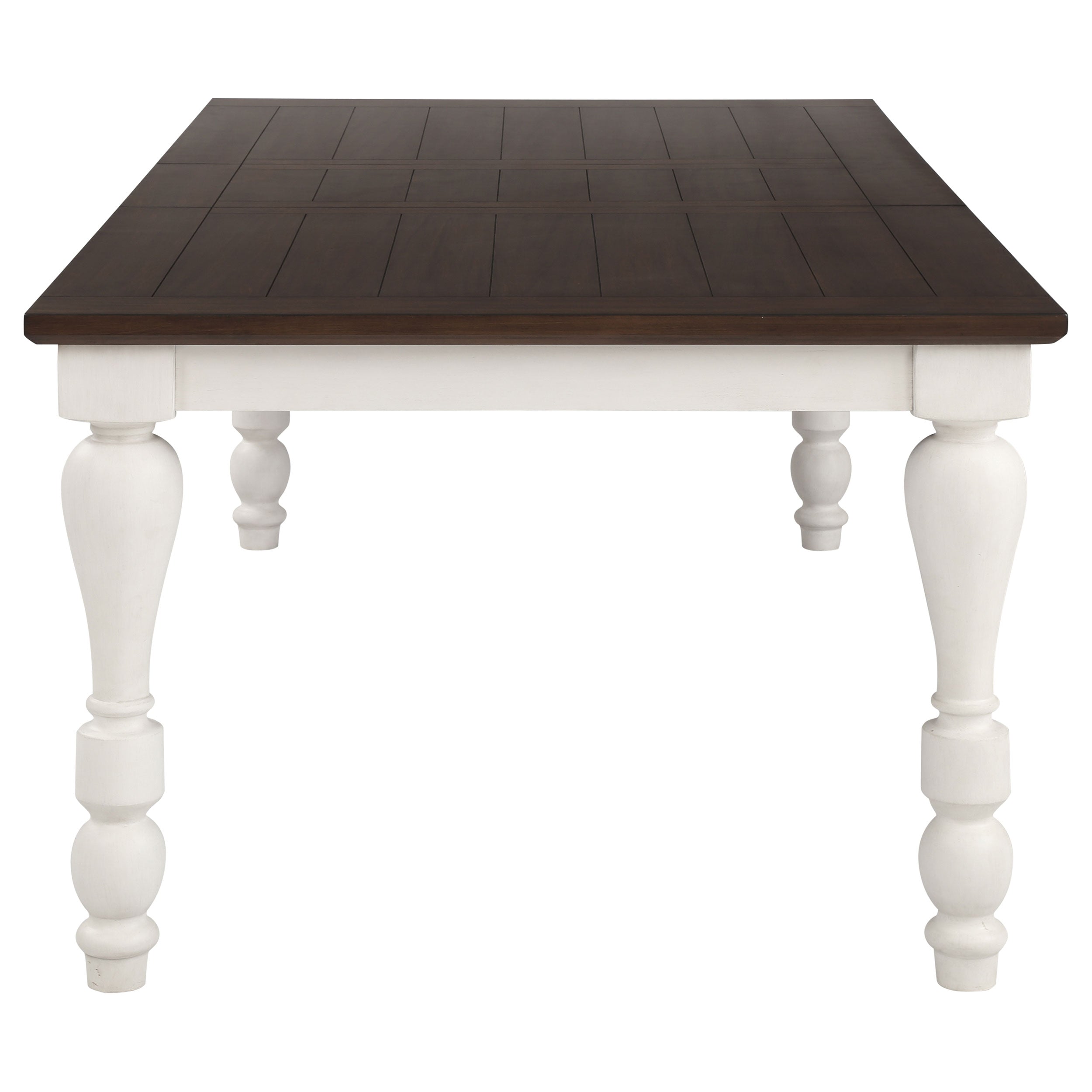 Madelyn  Rectangular Dining Table Set Coastal White