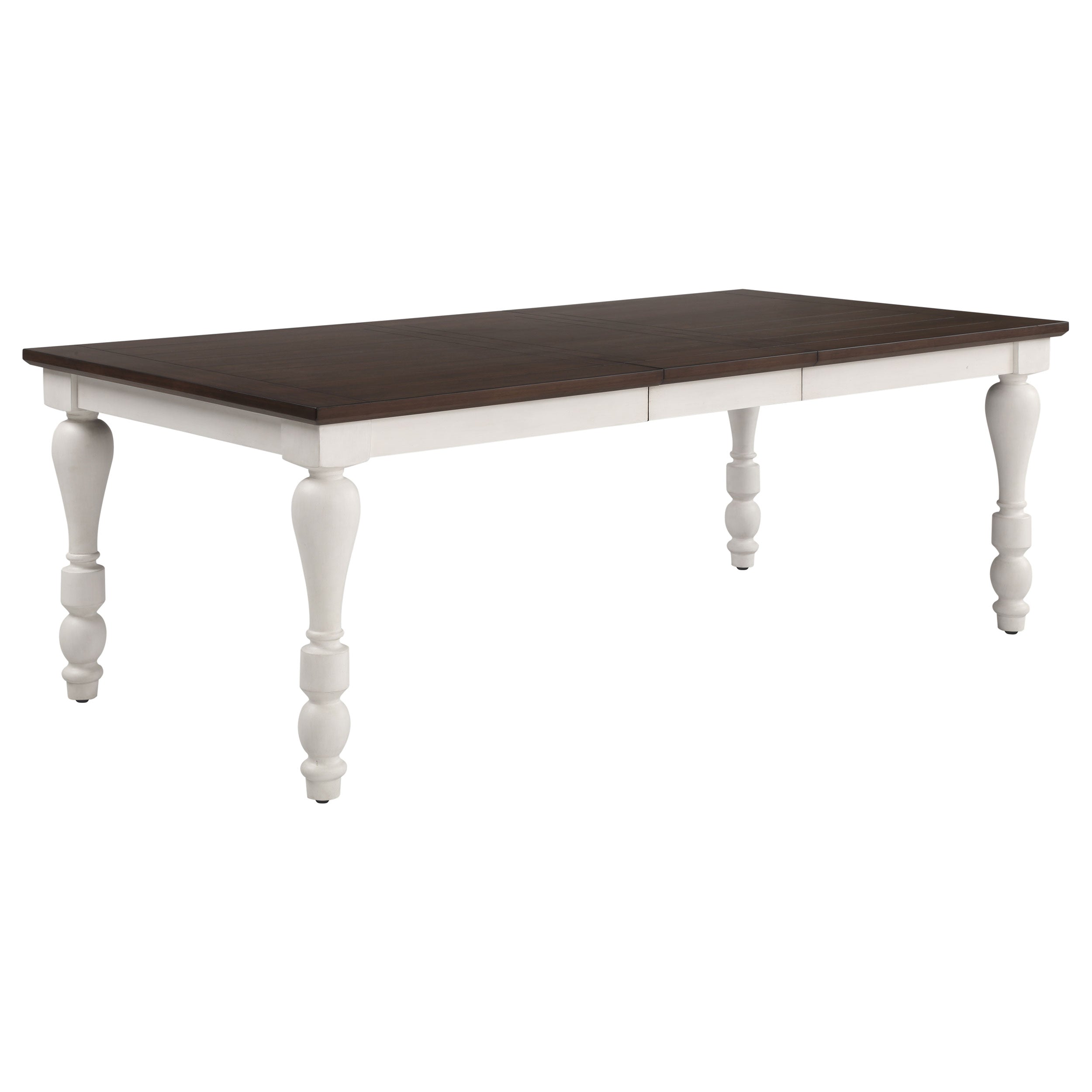 Madelyn  Rectangular Dining Table Set Coastal White