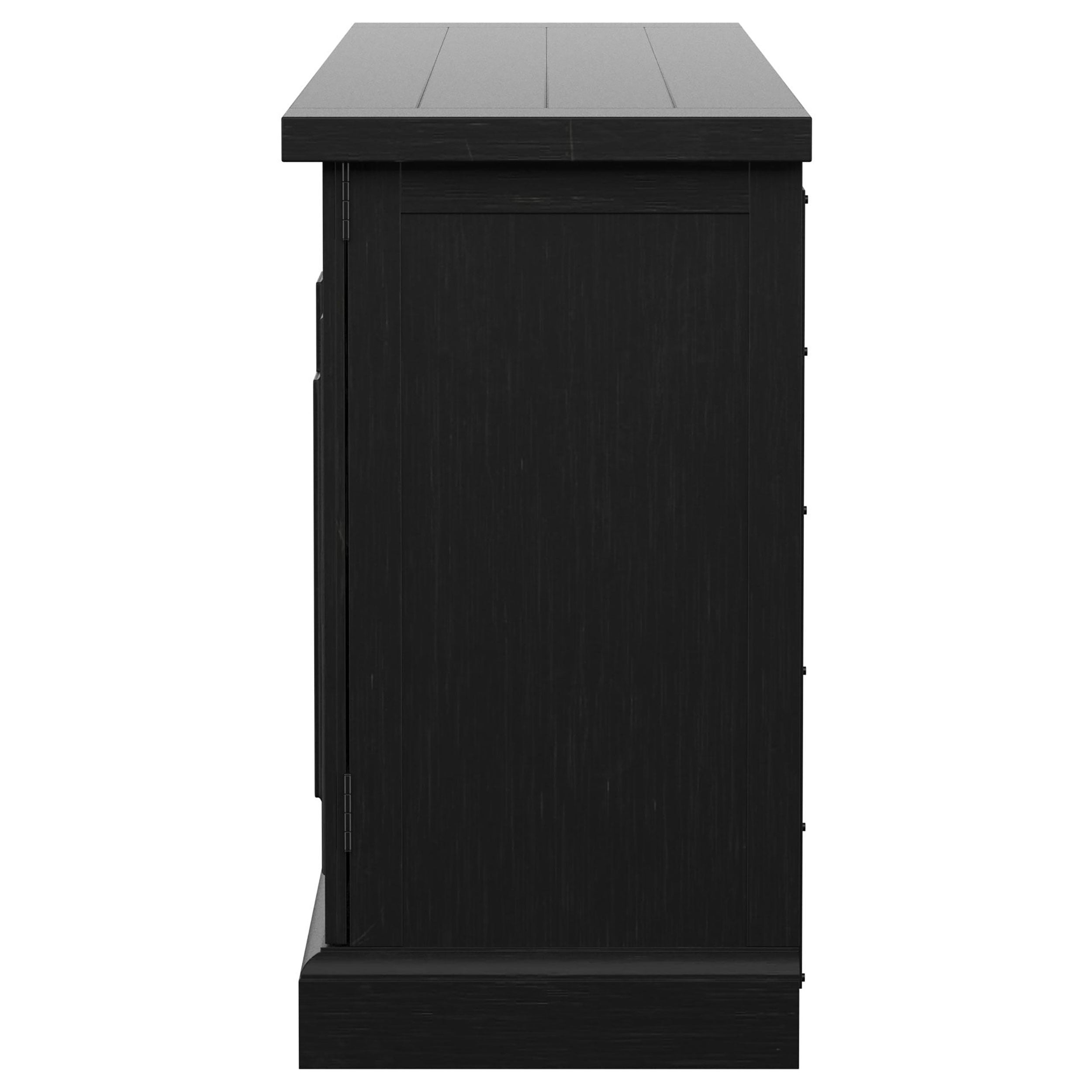 Florence 4-door Dining Sideboard Buffet Cabinet Rustic Honey