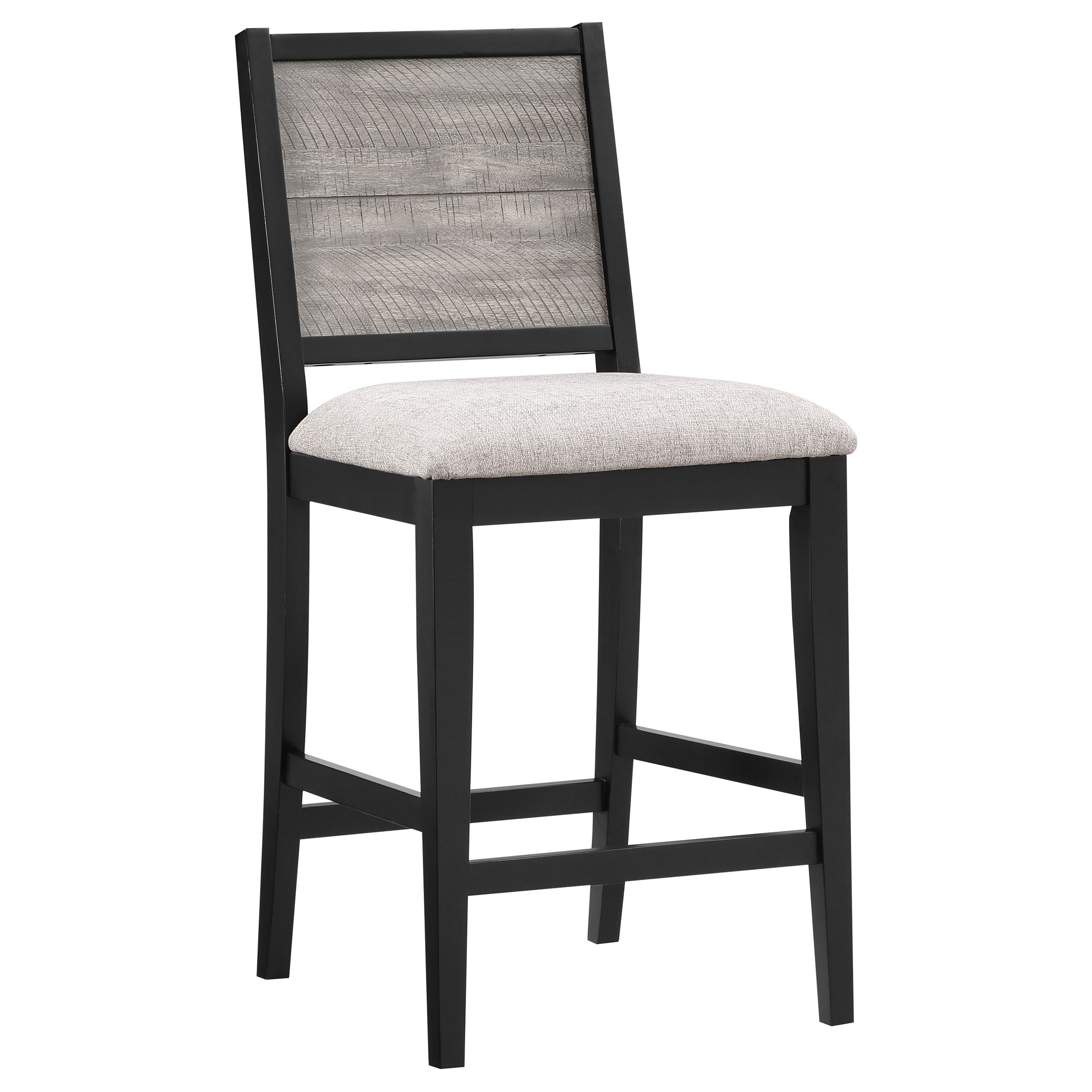 Elodie  Extension Leaf Counter Dining Set Black