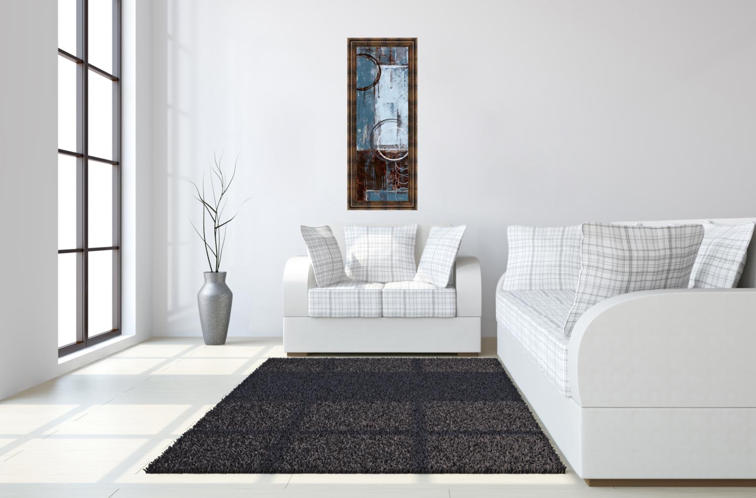 Cool Dance Ii By Maria Donovan 18X42 Framed Print
