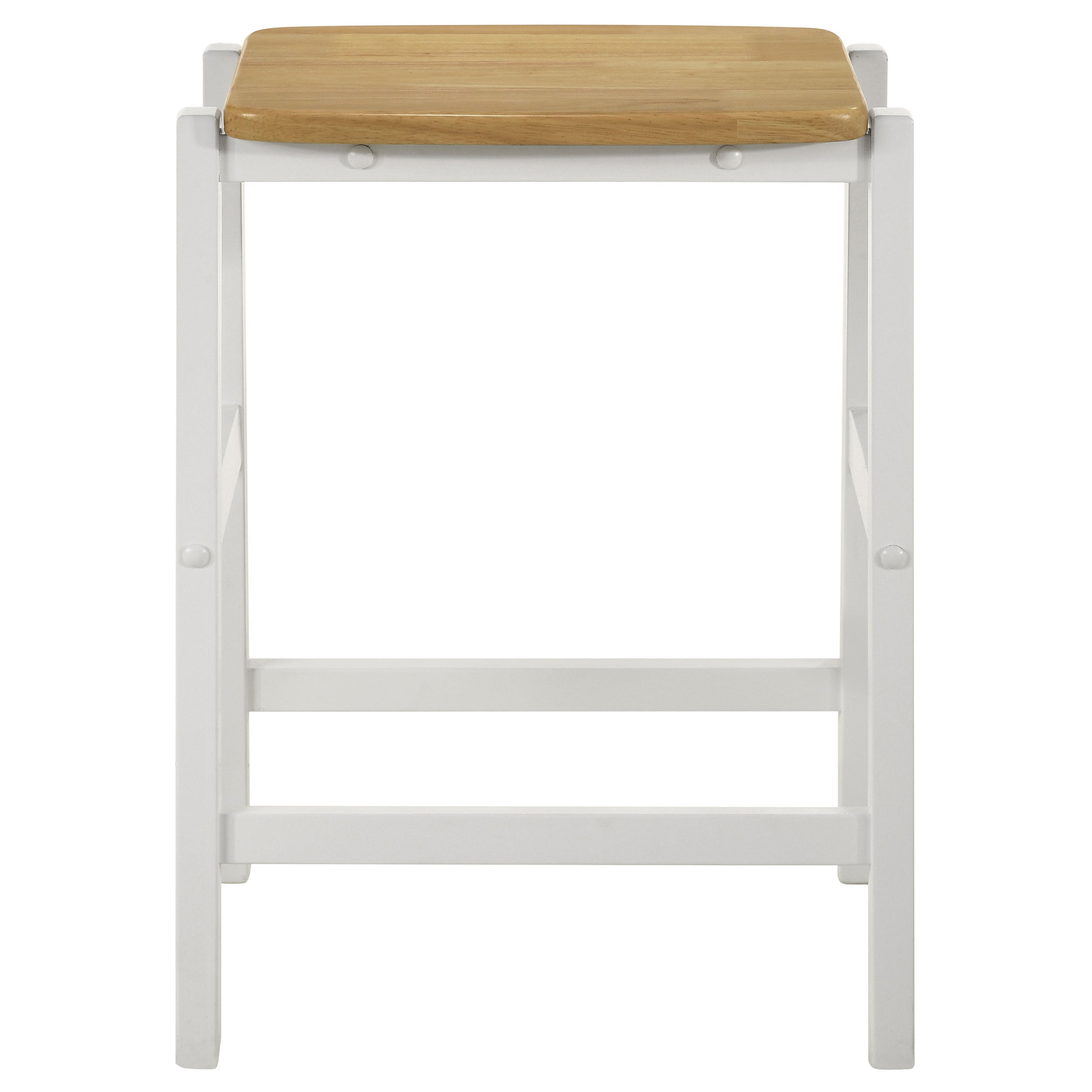 Edgeworth  Kitchen Island Counter Table Set White