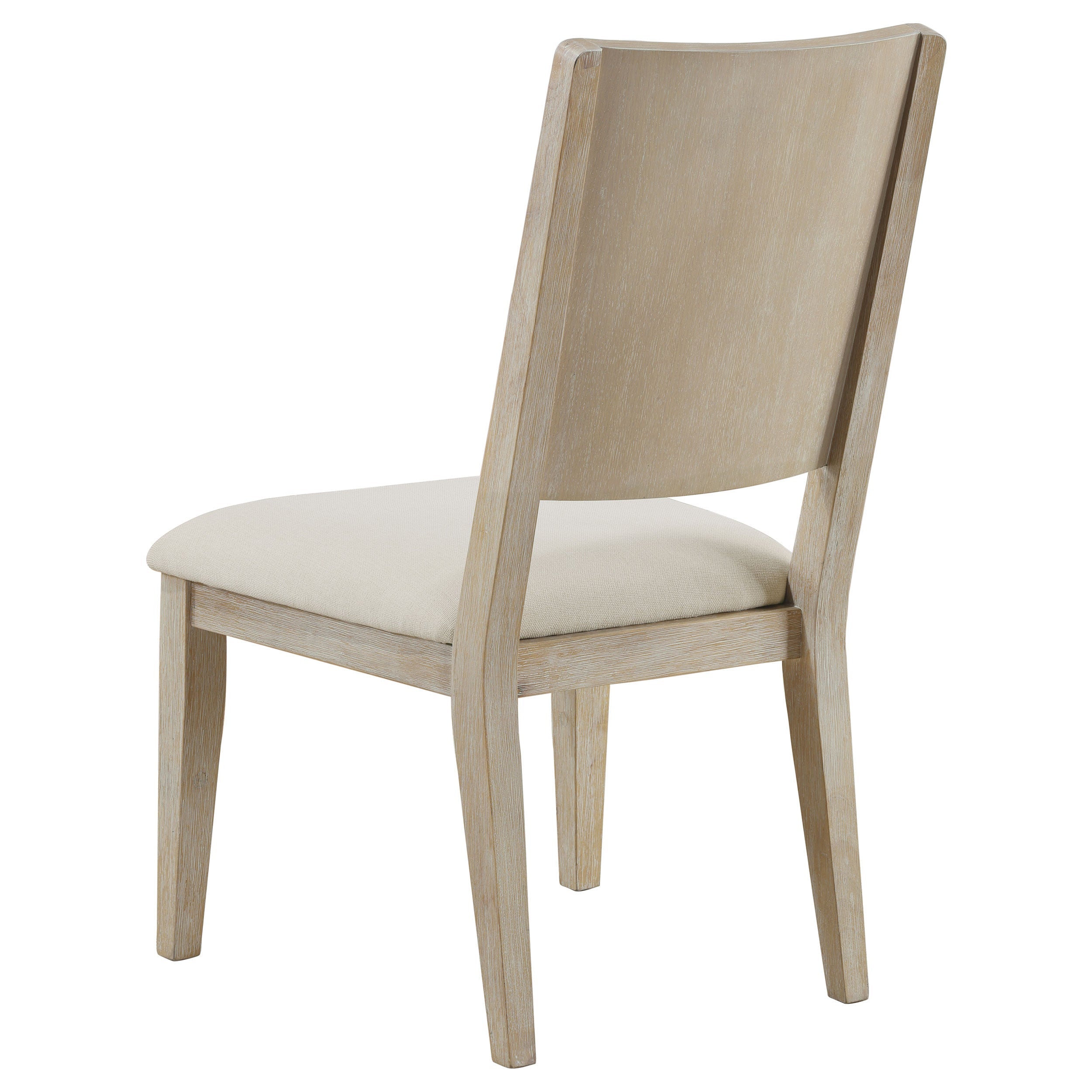 Trofello  Round Dining Table Set White Washed