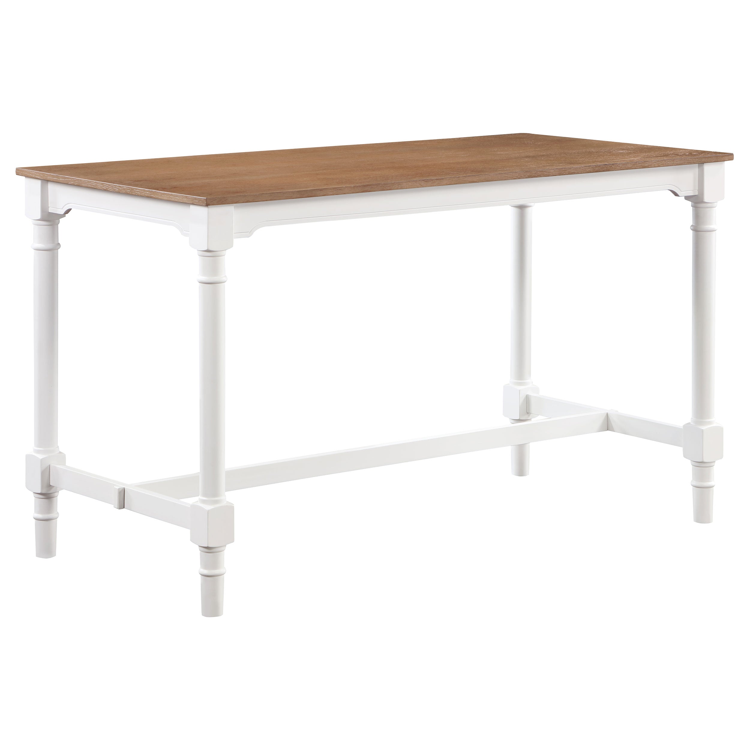 Martina  Rectangular Counter Height Dining Set Black