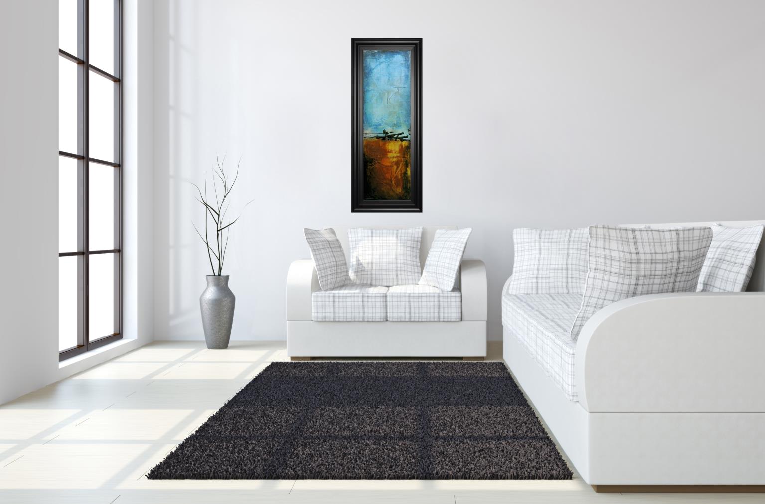 West Side Affair Ii By Erin Ashley 18X42 Framed Print