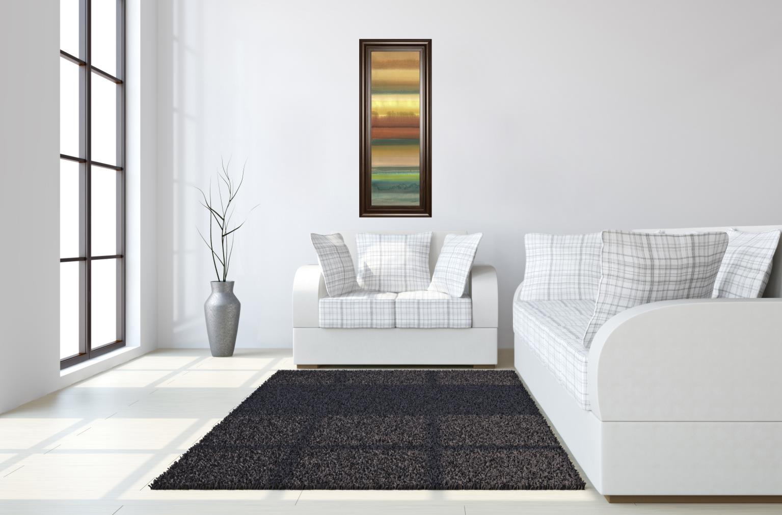 Ambient Sky I By John Butler 18X42 Framed Print