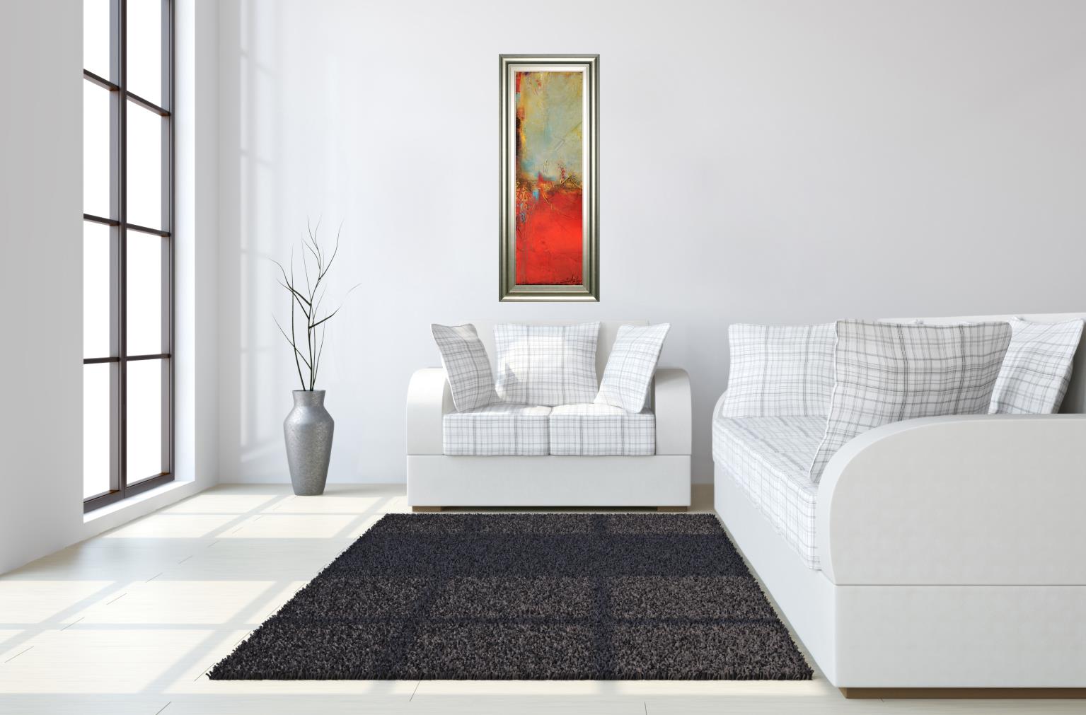 Chicago St. Rush I By Erin Ashley 18X42 Framed Print
