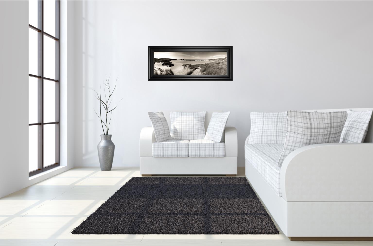The Wind In The Dunes Ii By Noah Bay 18X42 Framed Print