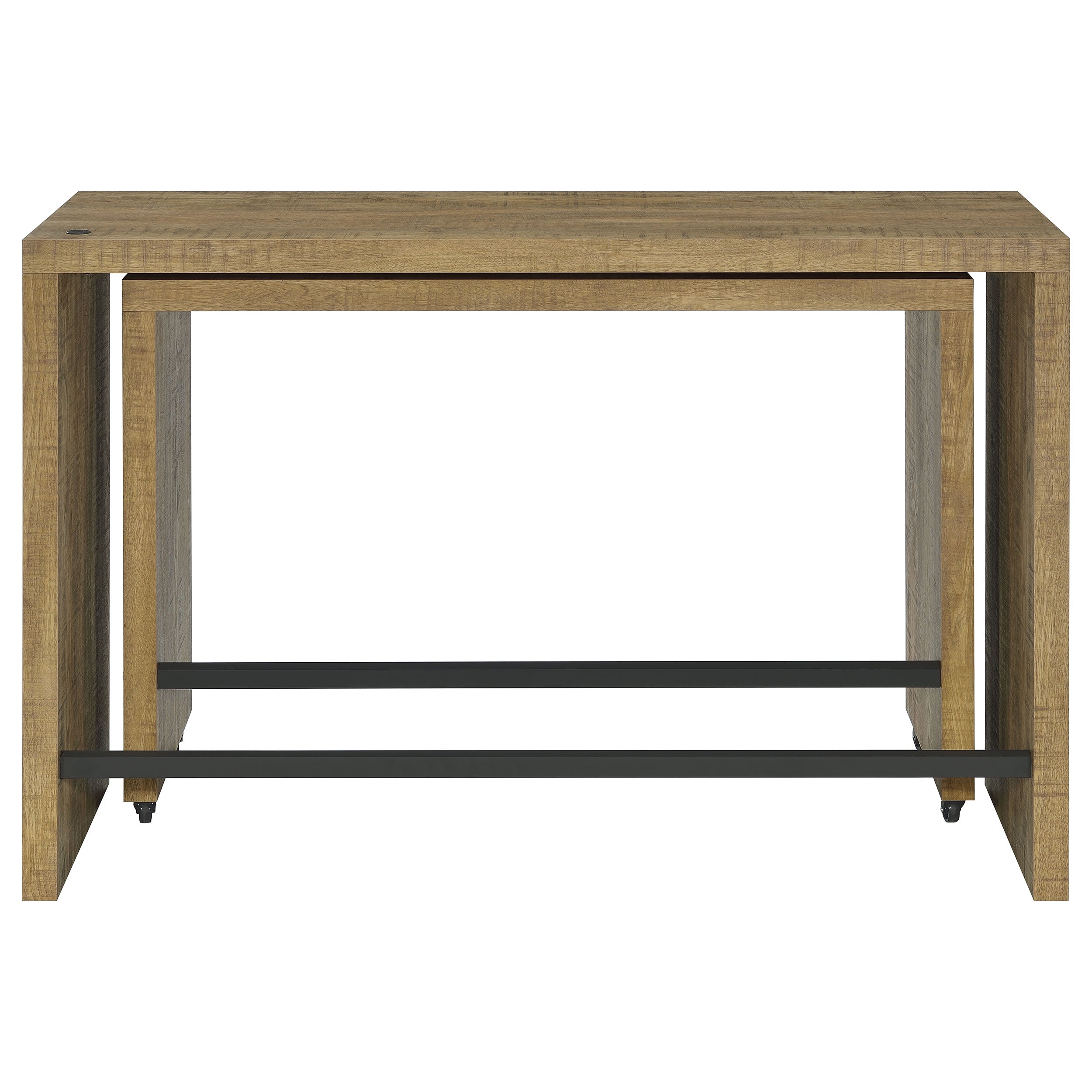 Davista  Counter Height Table Set Mango Brown