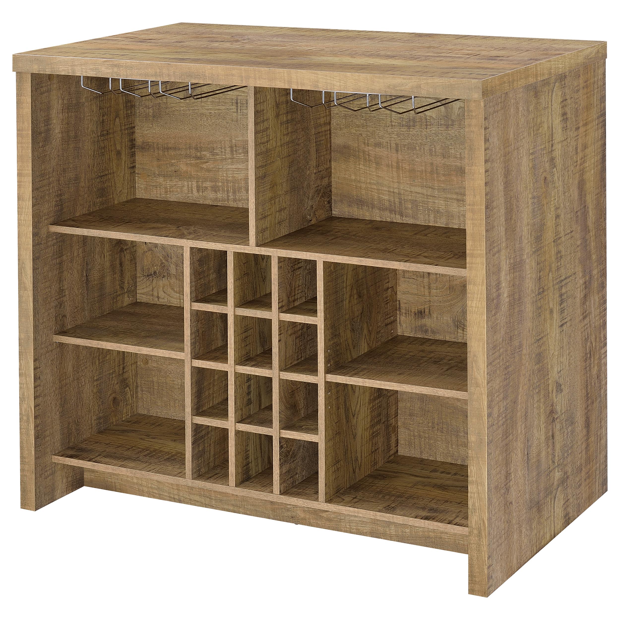 Topanga Engineered Wood Freestanding Home Bar