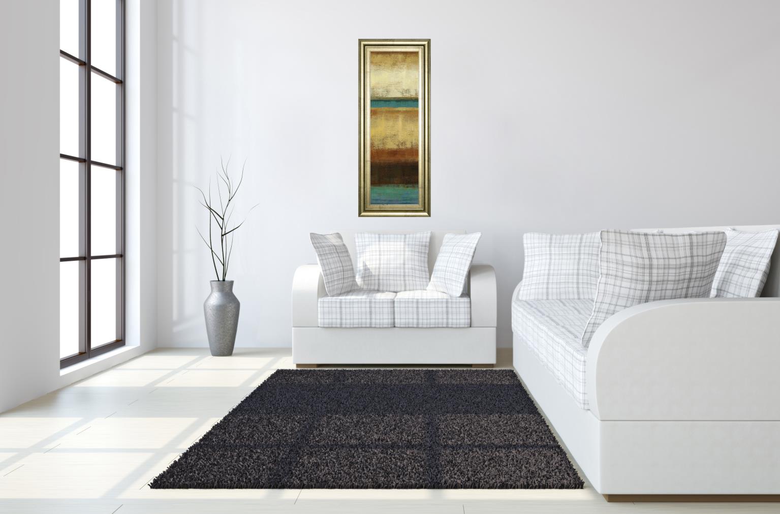 Earth  By Allison Pearce 18X42 Framed Print
