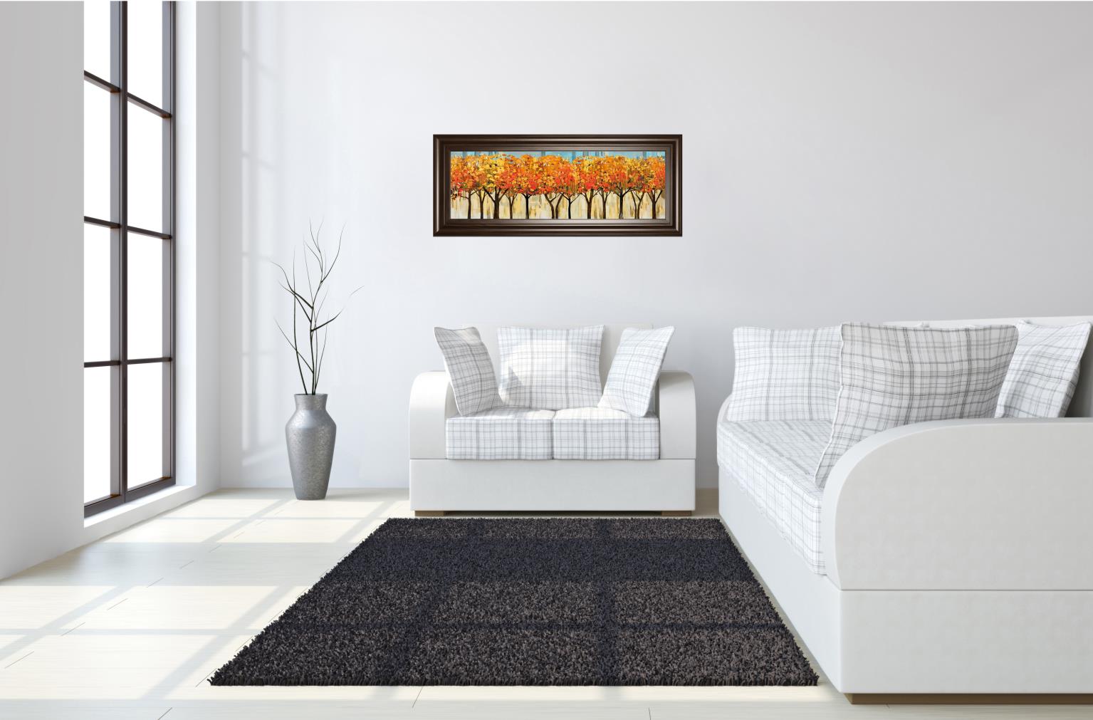 Avenue By Mark Chandon 18X42 Framed Print