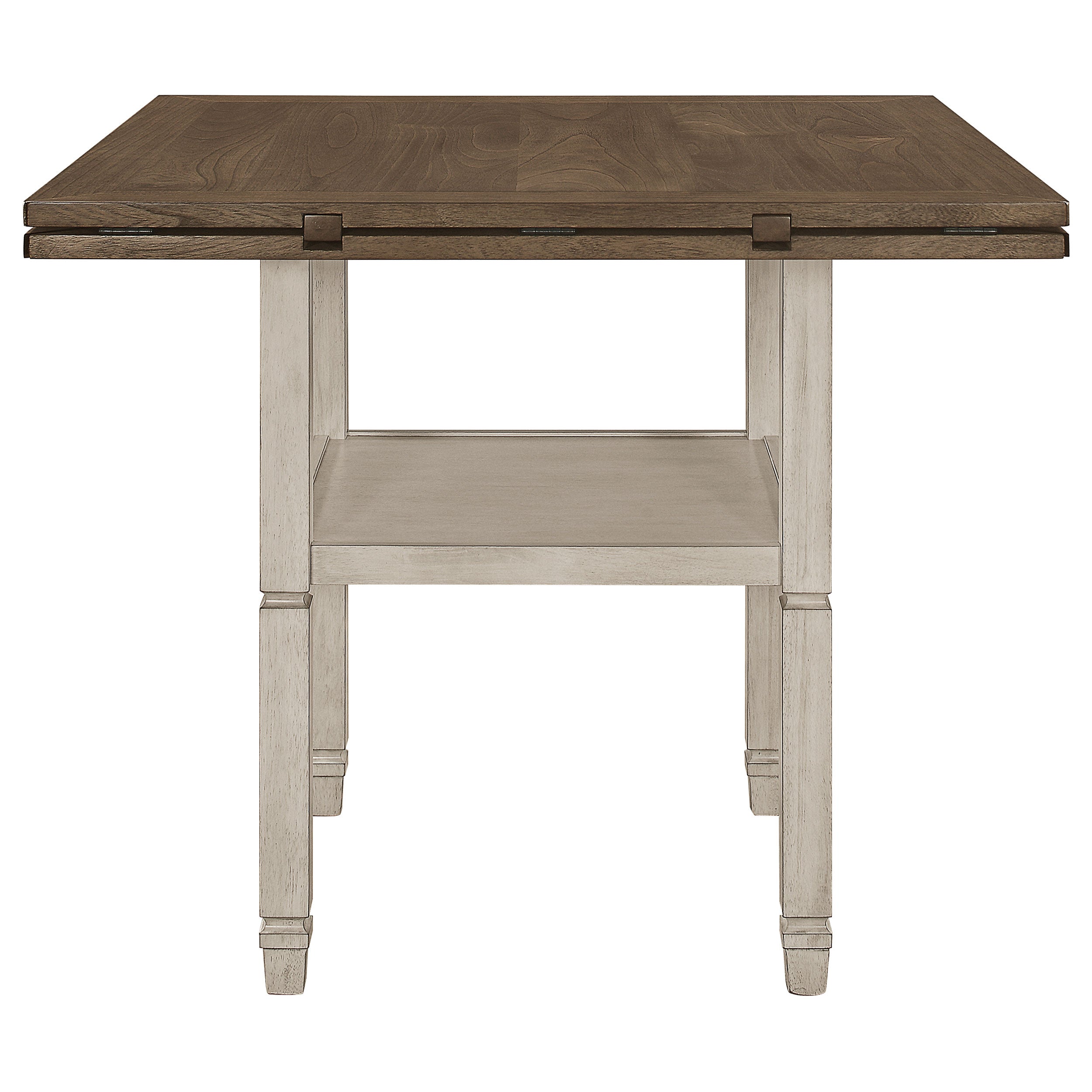 Sarasota  Drop Leaf Counter Dining Set Rustic Cream