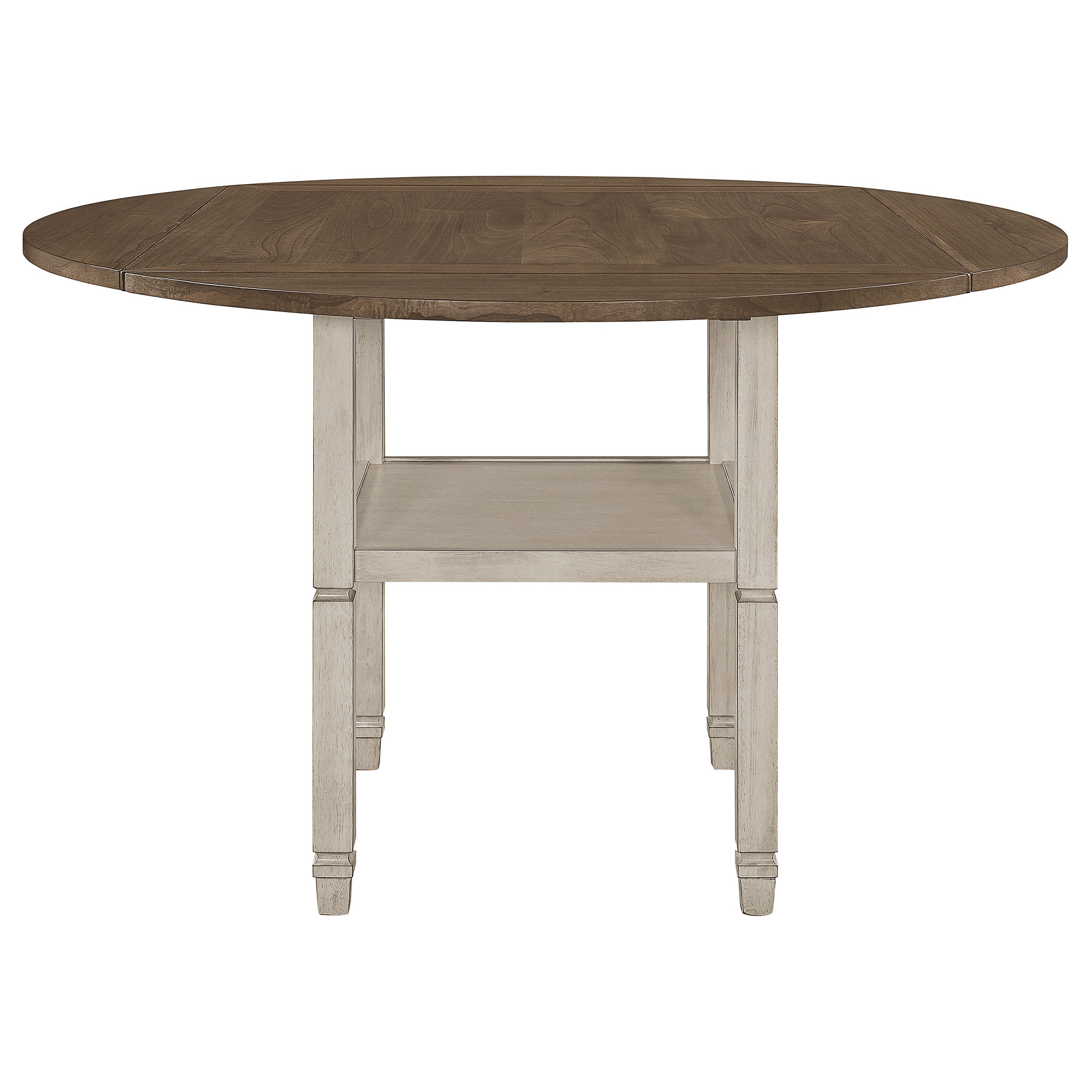 Sarasota  Drop Leaf Counter Dining Set Rustic Cream