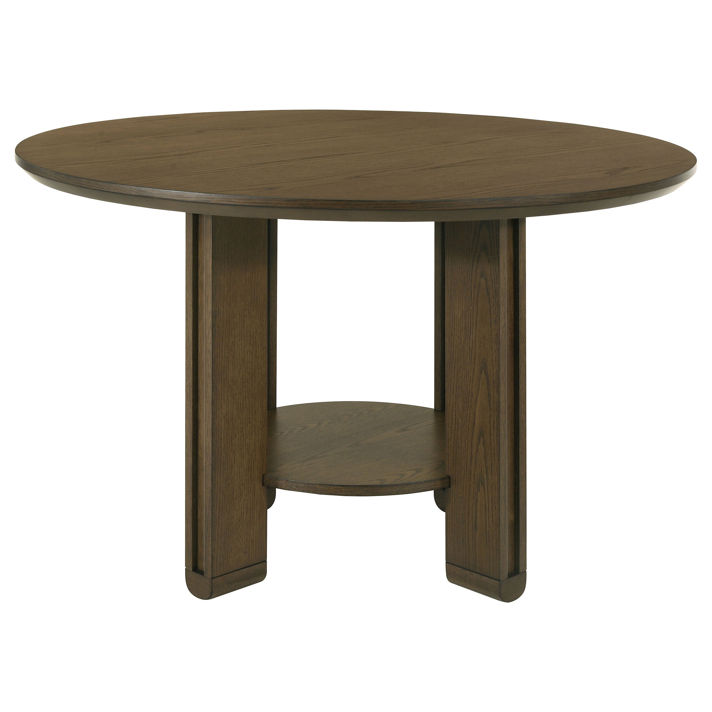 Ottowa 47-inch Round Counter Height Dining Table Brown