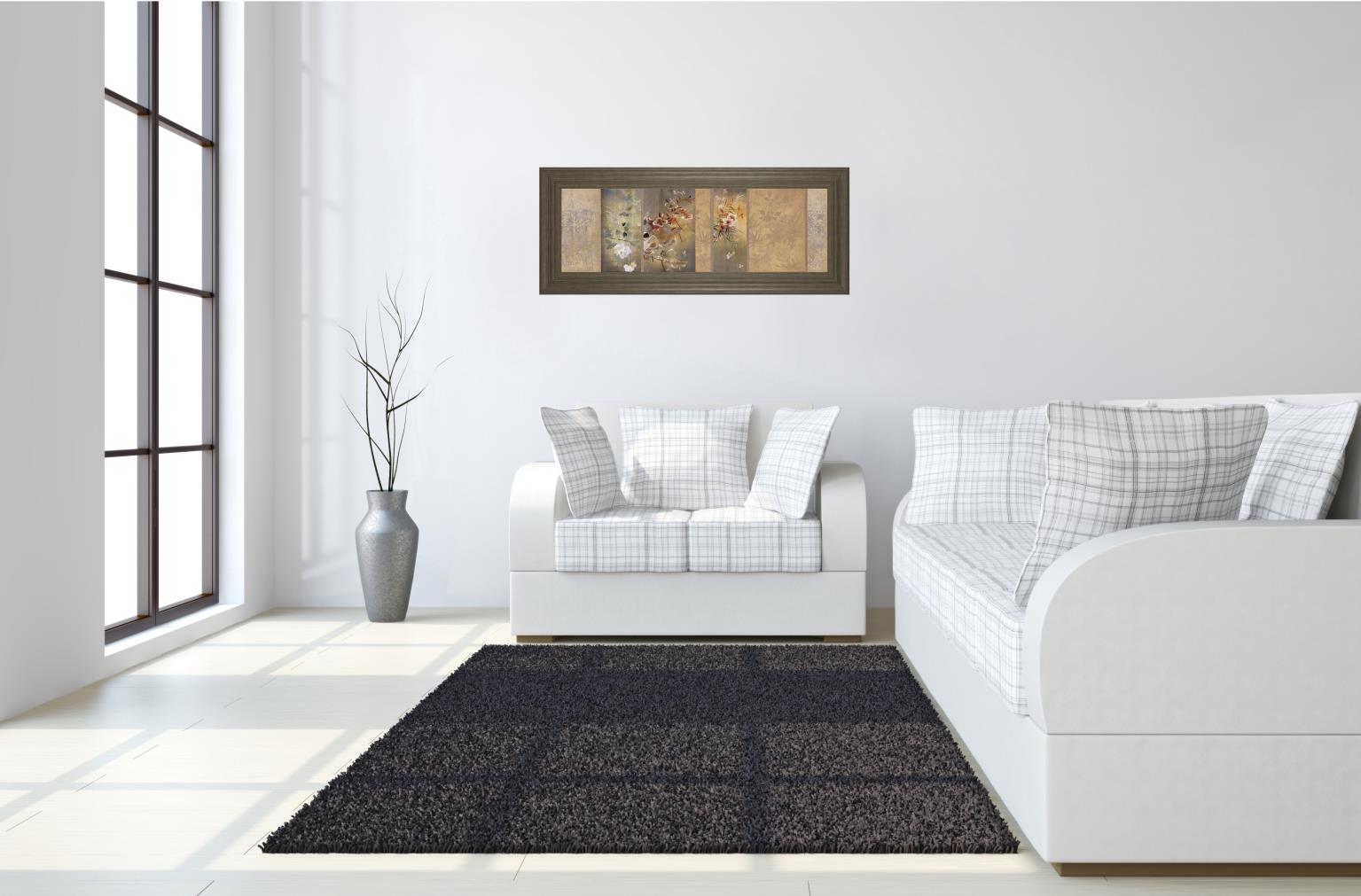 Tea Garden Ii By Douglas 18X42 Framed Print