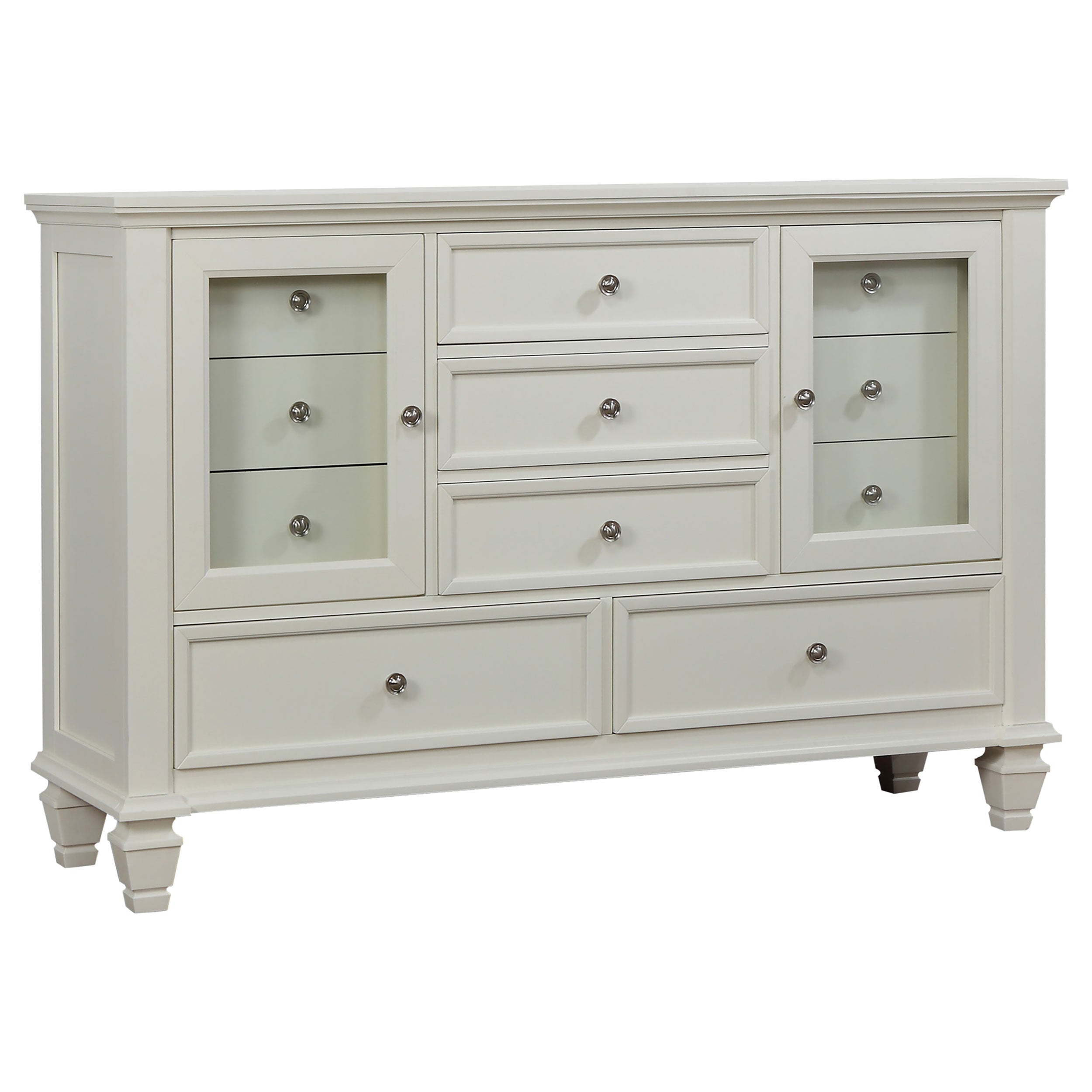 Sandy Beach 11-drawer Dresser Black