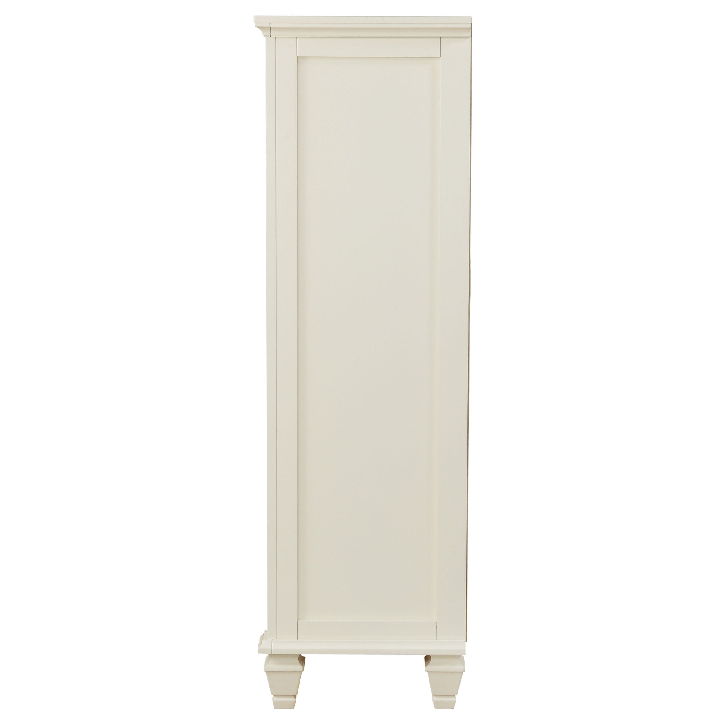 Sandy Beach 5-drawer Bedroom Chest Black