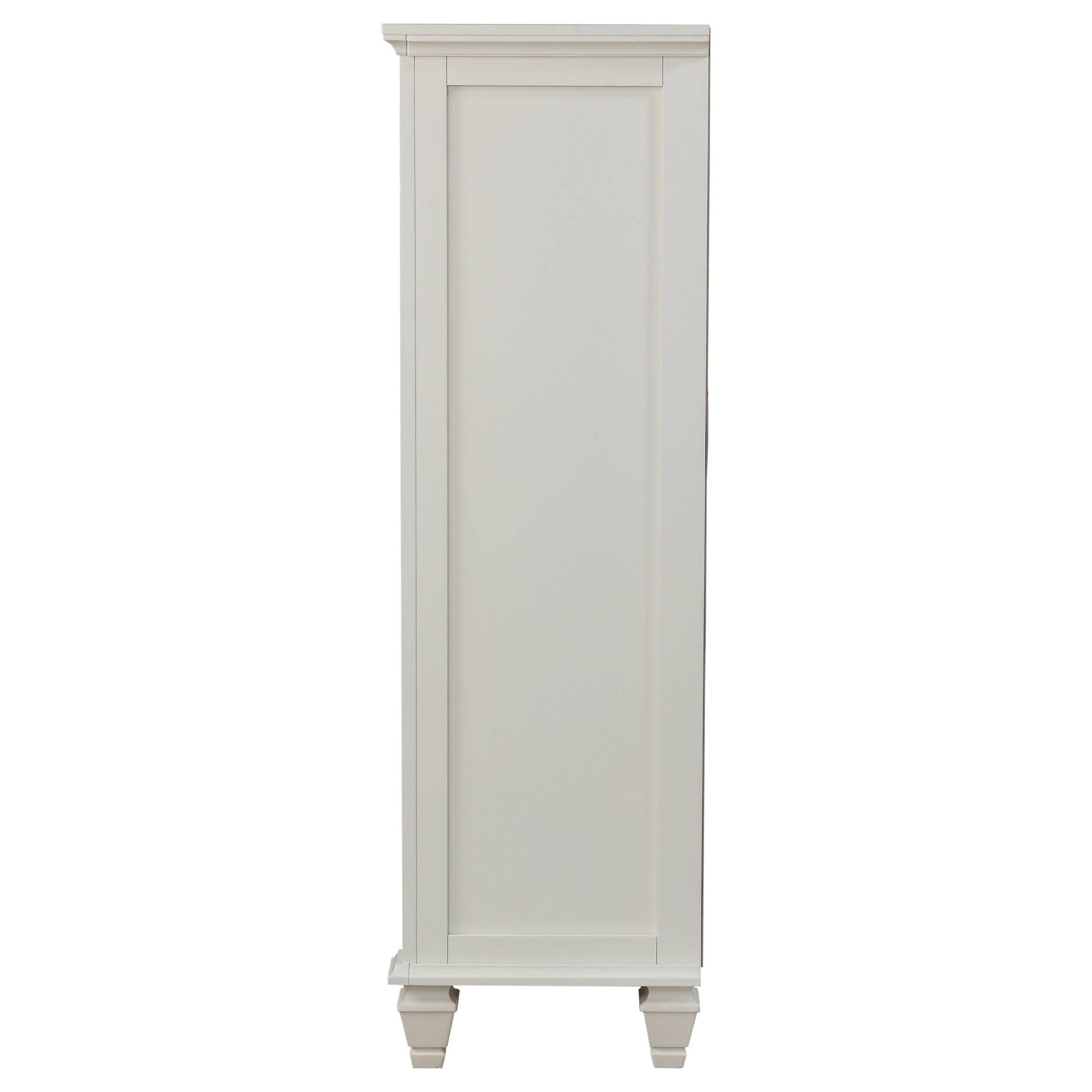 Sandy Beach 5-drawer Bedroom Chest Black