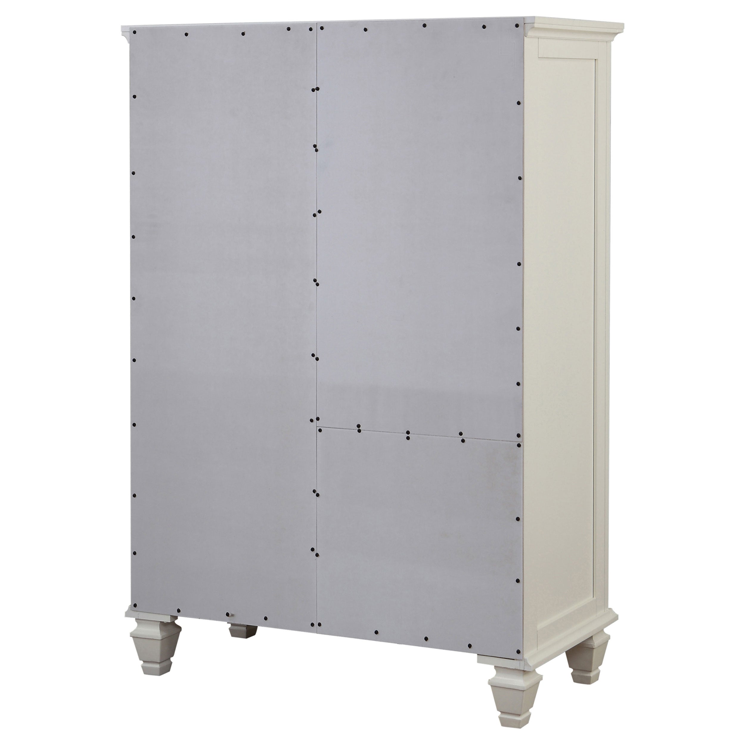Sandy Beach 5-drawer Bedroom Chest Black