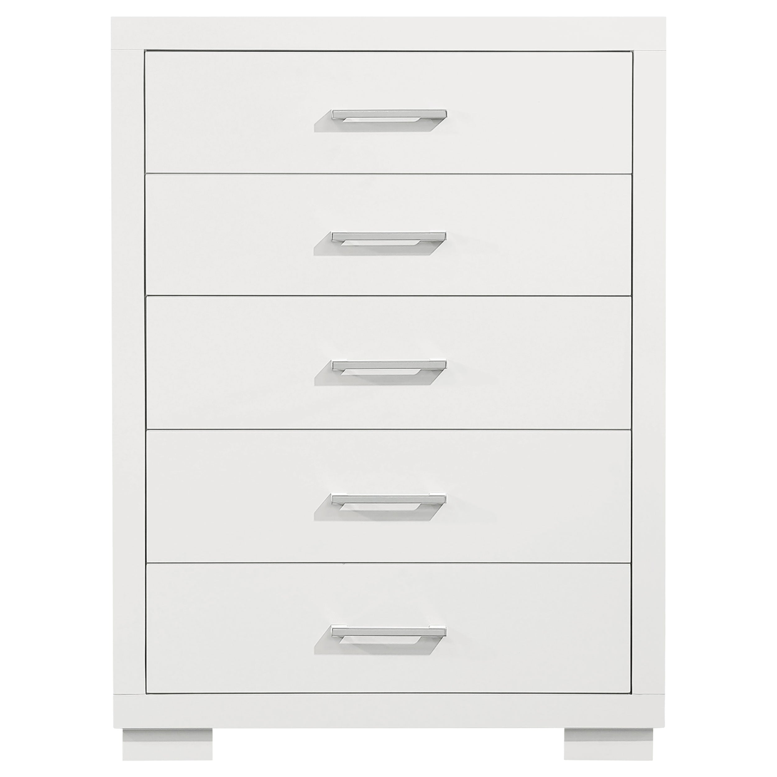 Jessica 5-drawer Bedroom Chest Cappuccino