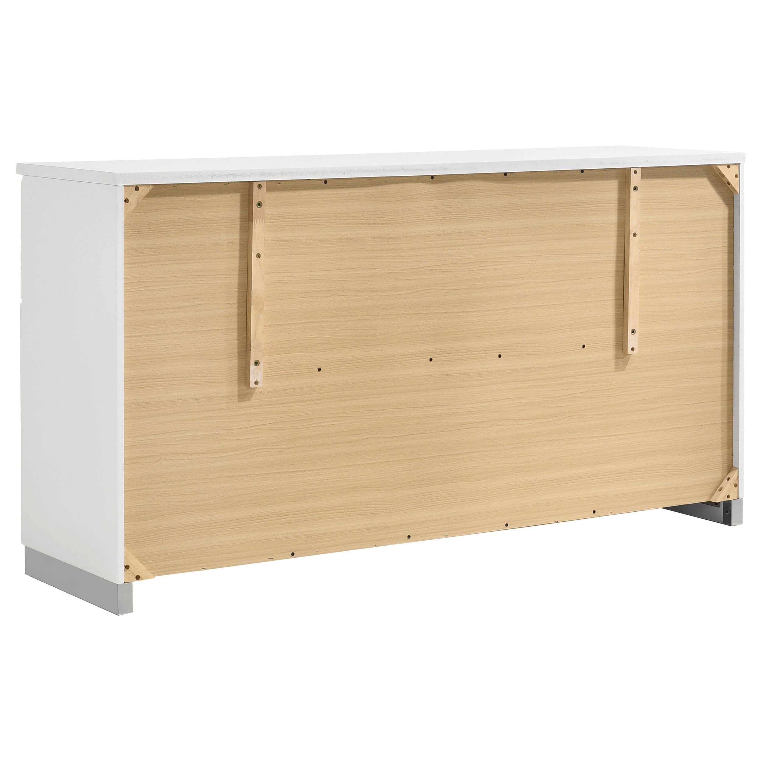 Felicity  Bedroom Set White High Gloss