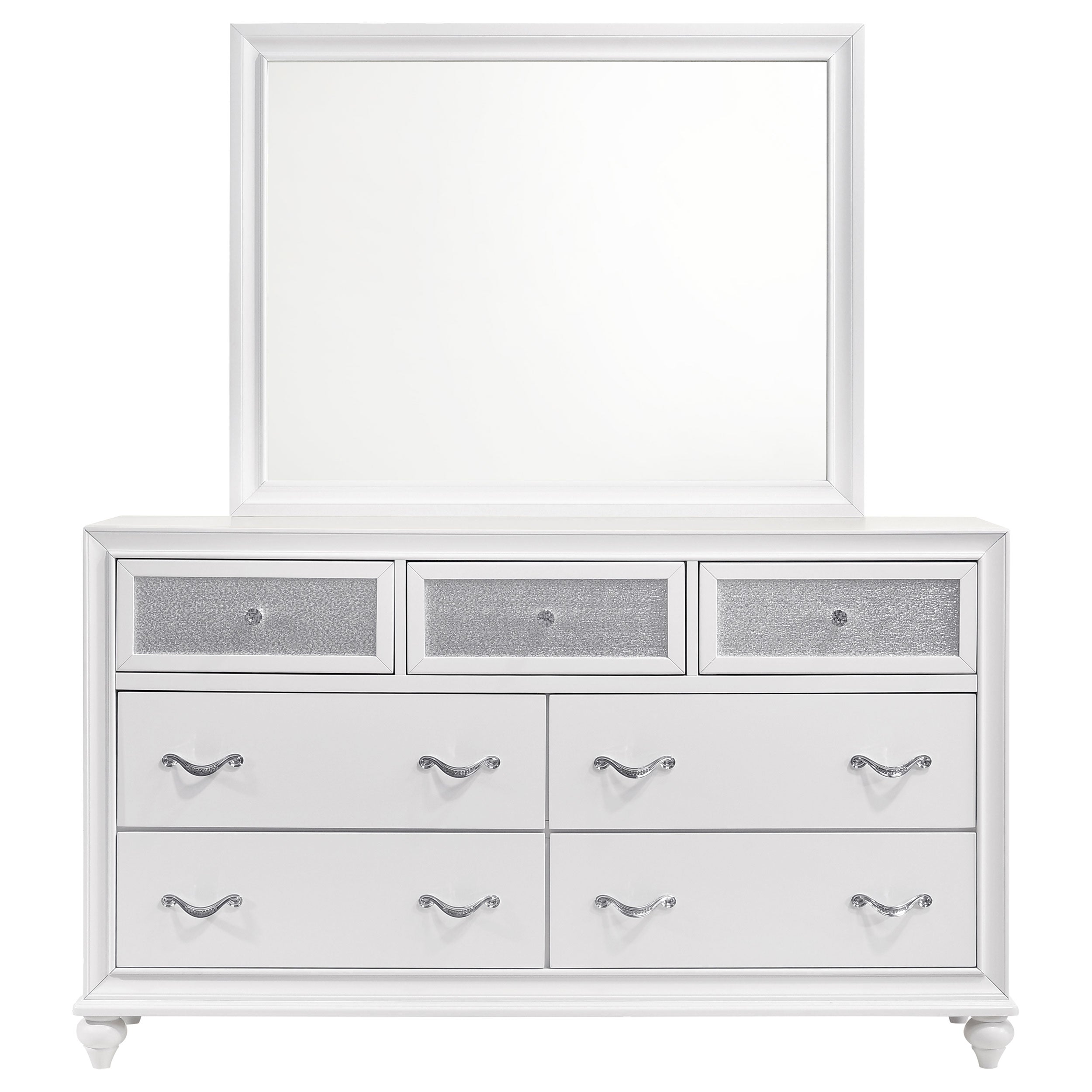 Barzini 7-drawer Dresser Black