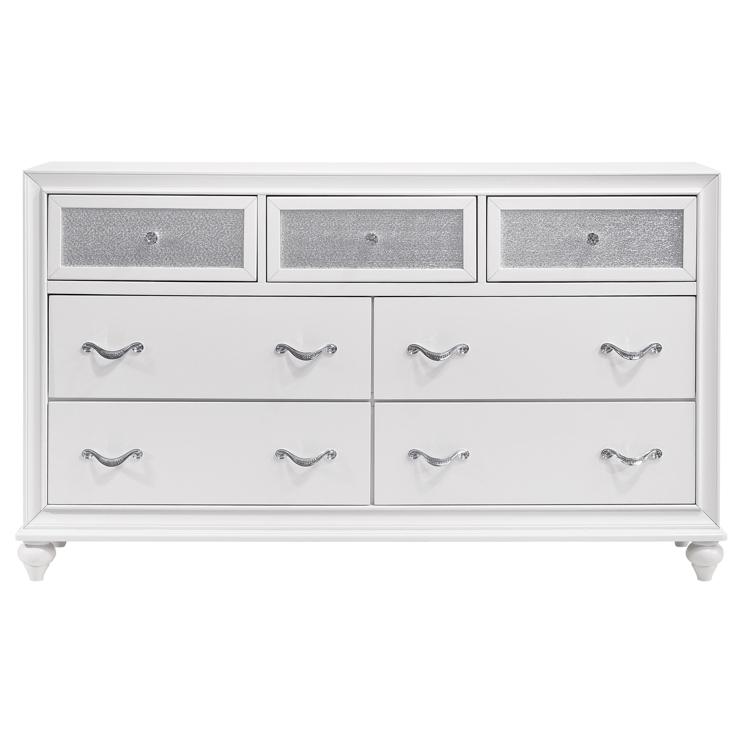 Barzini 7-drawer Dresser Black