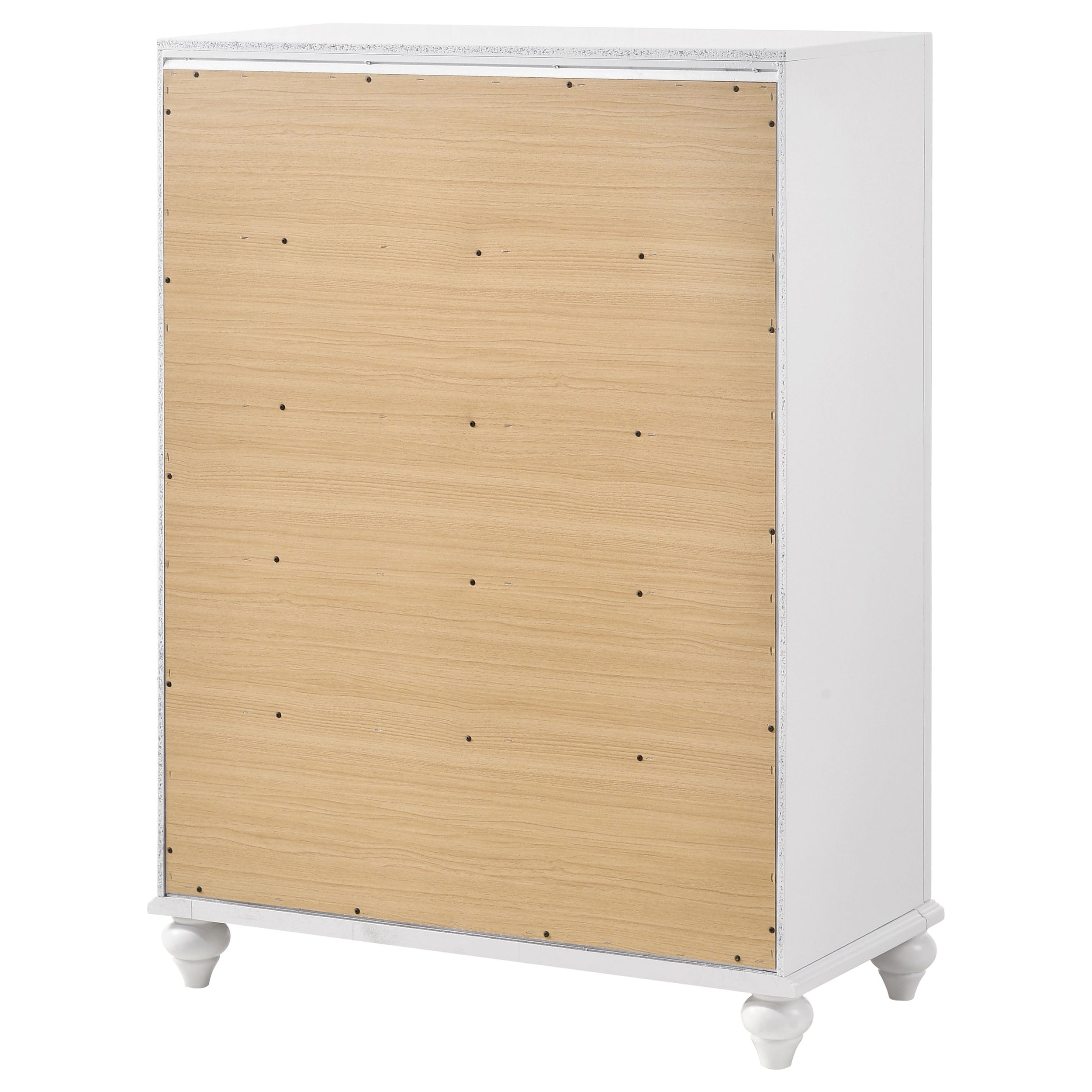 Barzini 5-drawer Bedroom Chest Black