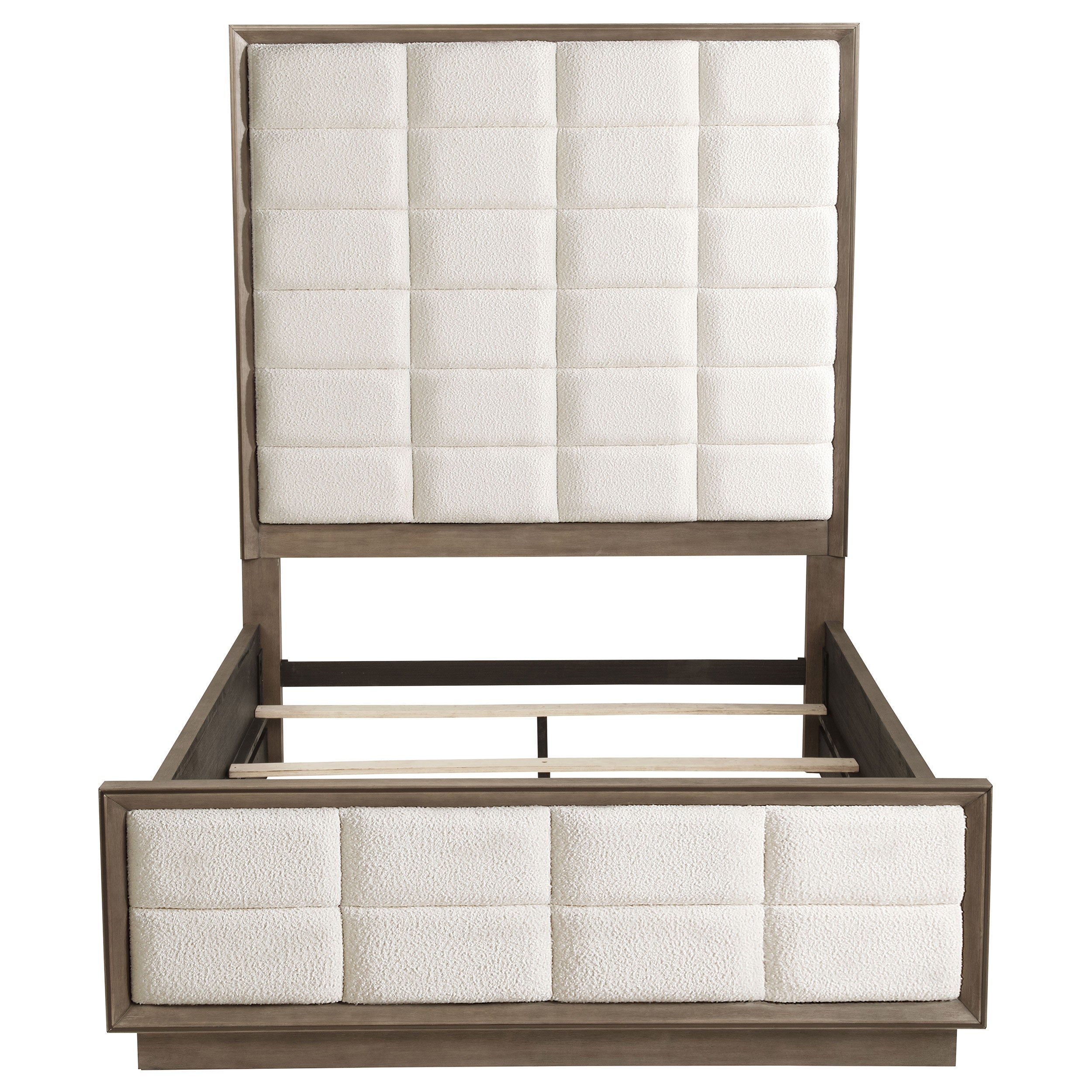 Durango 77-inch California King Panel Bed Smoked Peppercorn