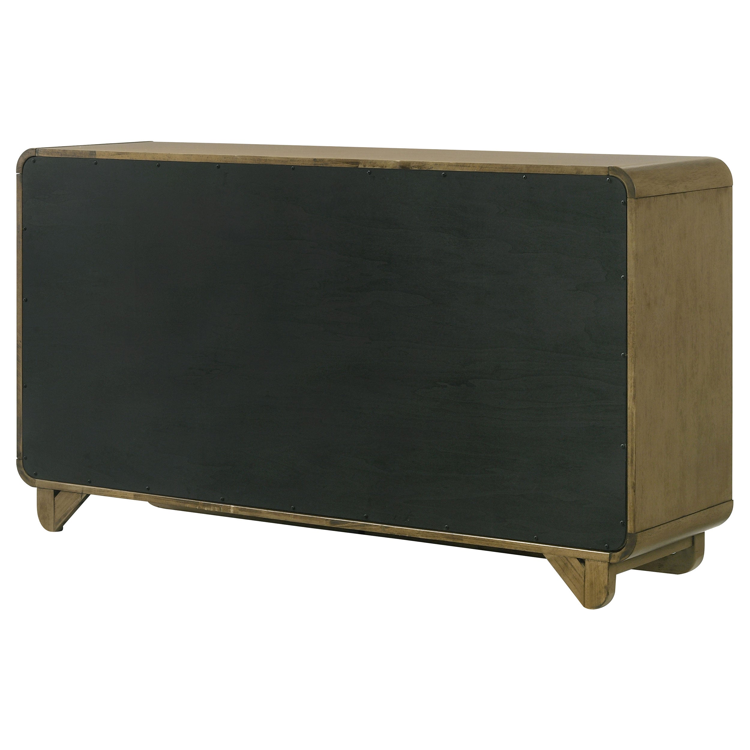 Amsbury 6-drawer Dresser and Mirror Nutmeg
