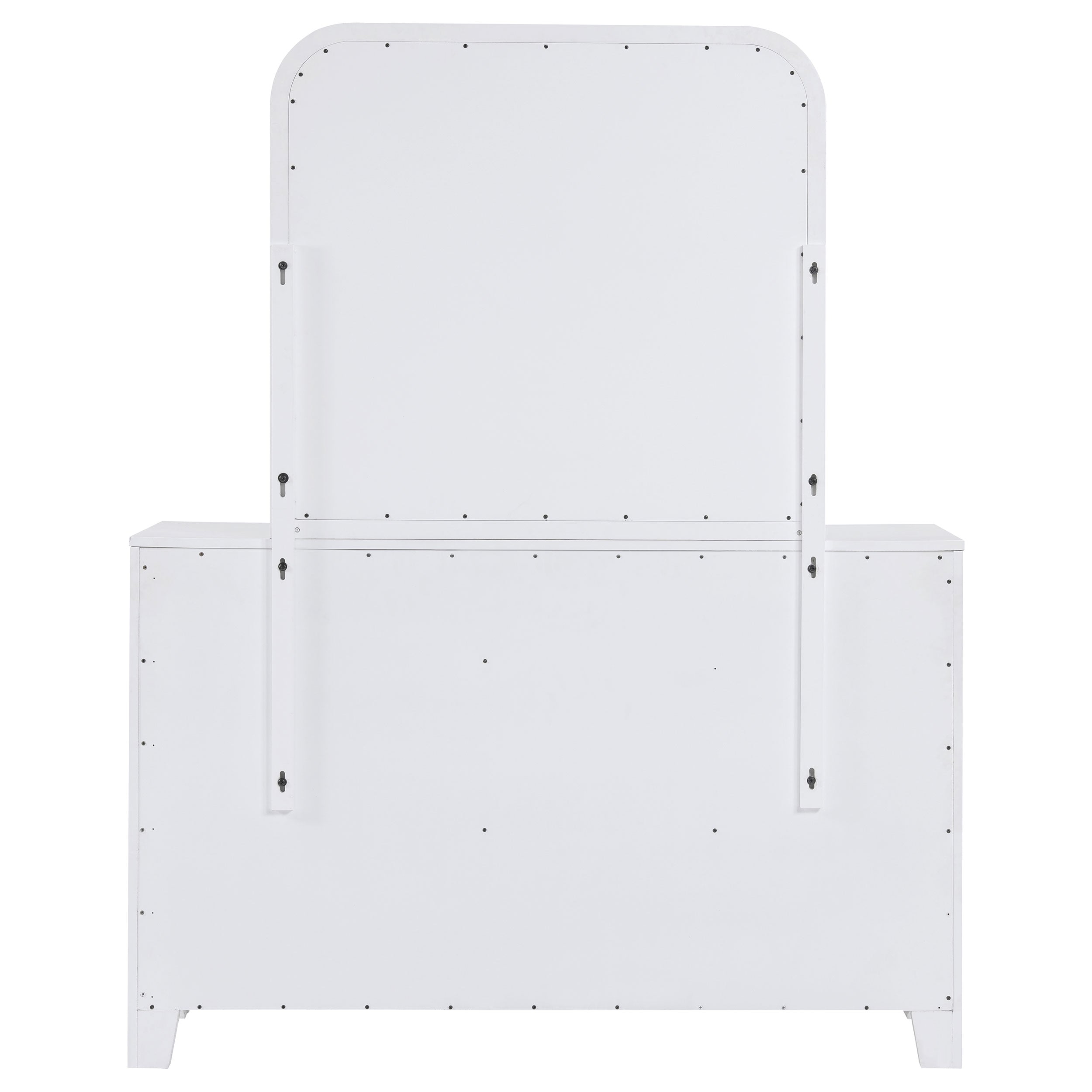 Anastasia 6-drawer Dresser Pearl White