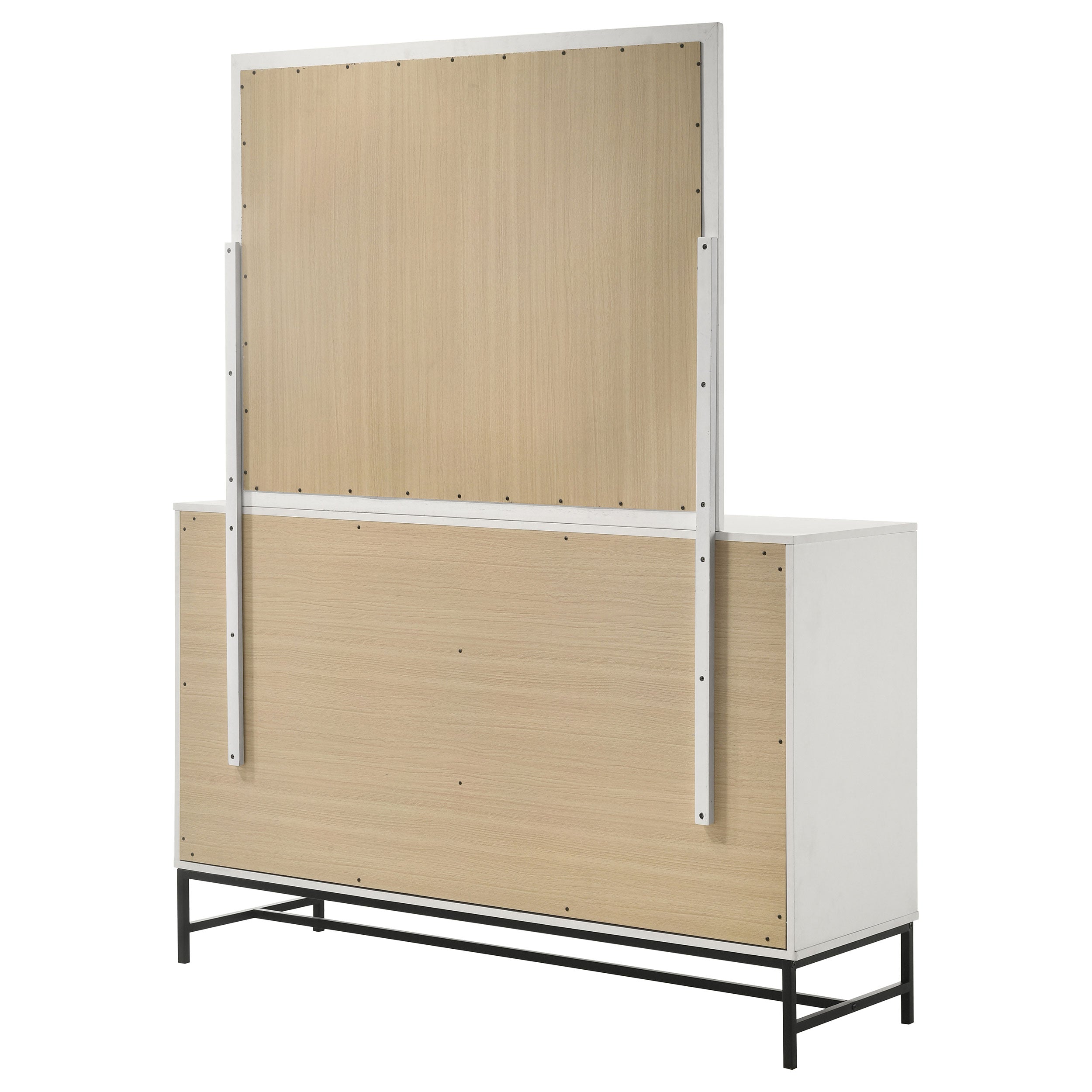 Sonora 6-drawer Bedroom Dresser White