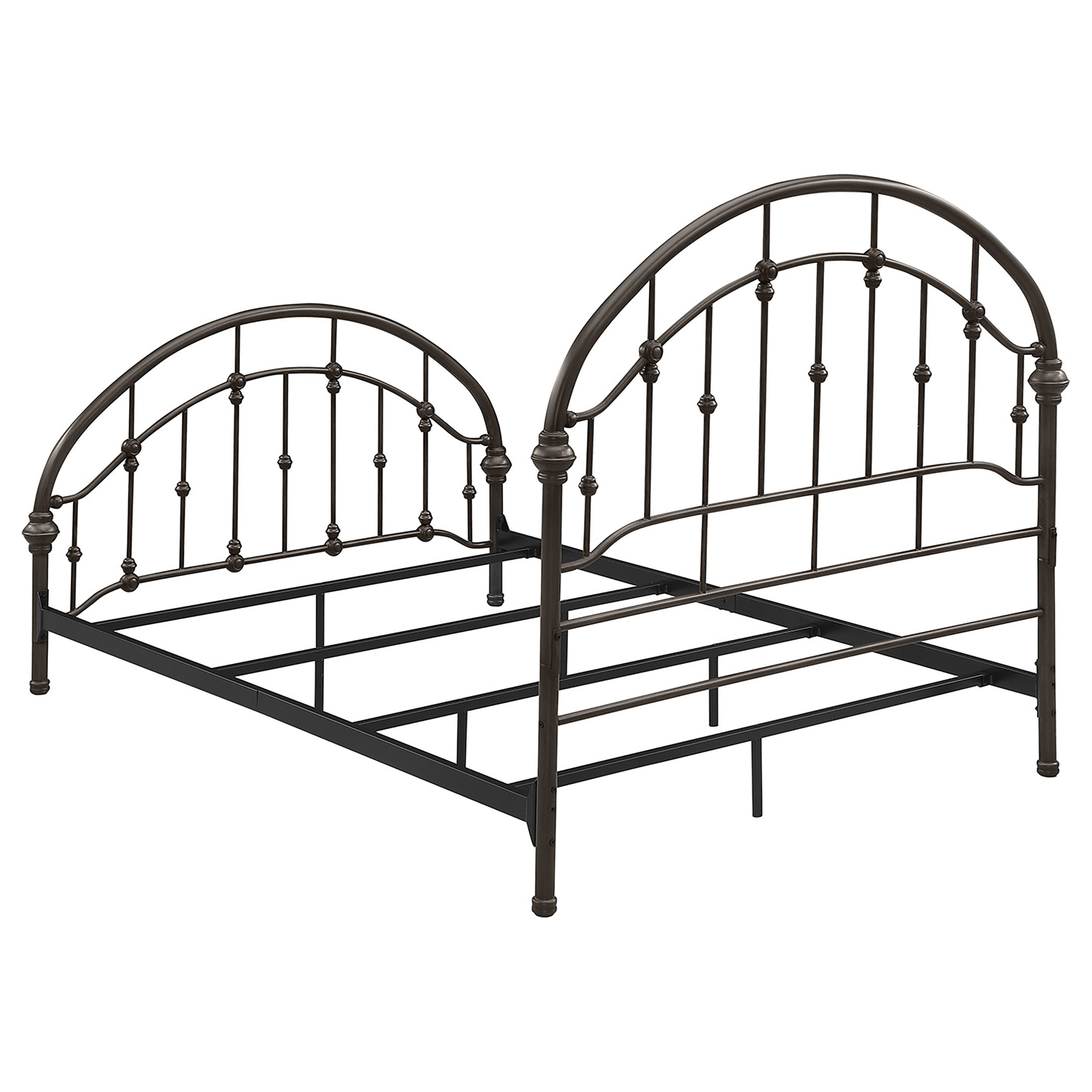 Rowan Metal  Open Frame Bed Dark Bronze