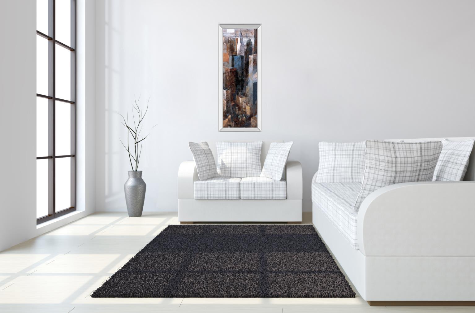 A View To Remember Ii By Marti Bofarull 18X42 Mirror Frame Print