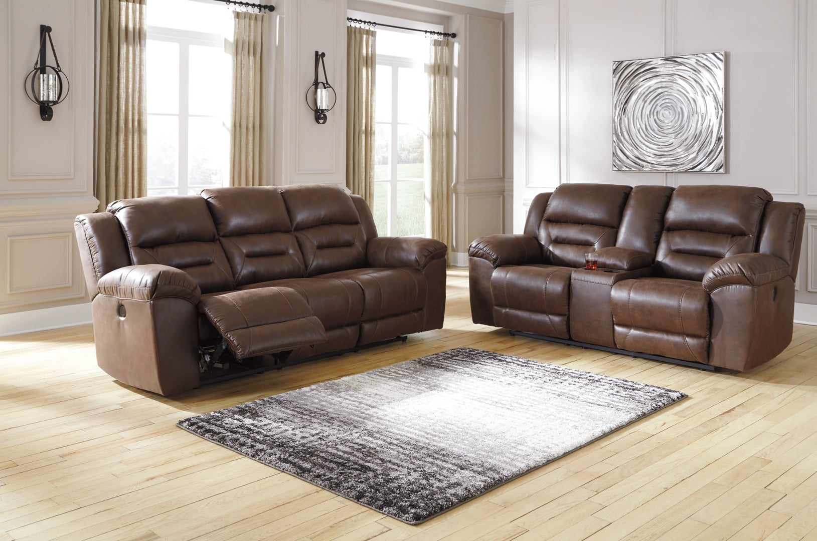 Stoneland Sofa, Loveseat and Recliner