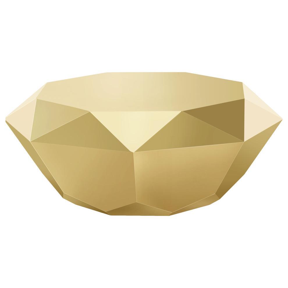 Meridian Gemma Gold Coffee Table