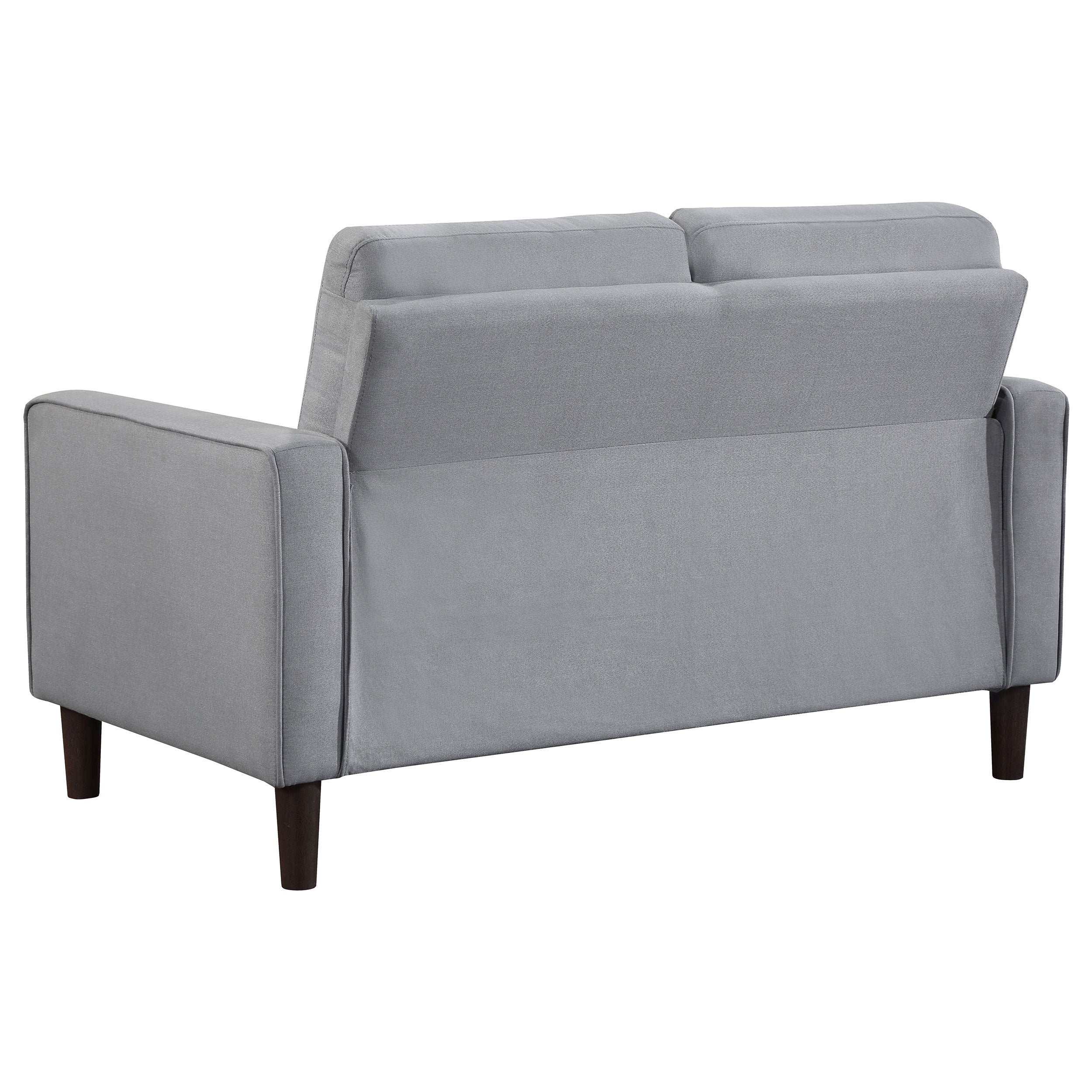 Bowen  Upholstered Track Arm Tufted Sofa Set Beige