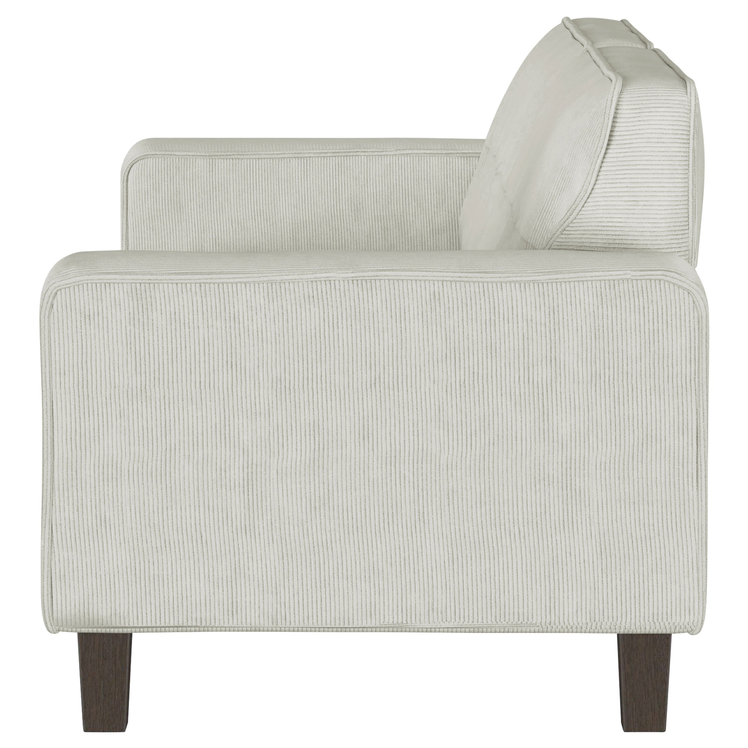 Deerhurst Upholstered Track Arm Tufted Sofa Charcoal