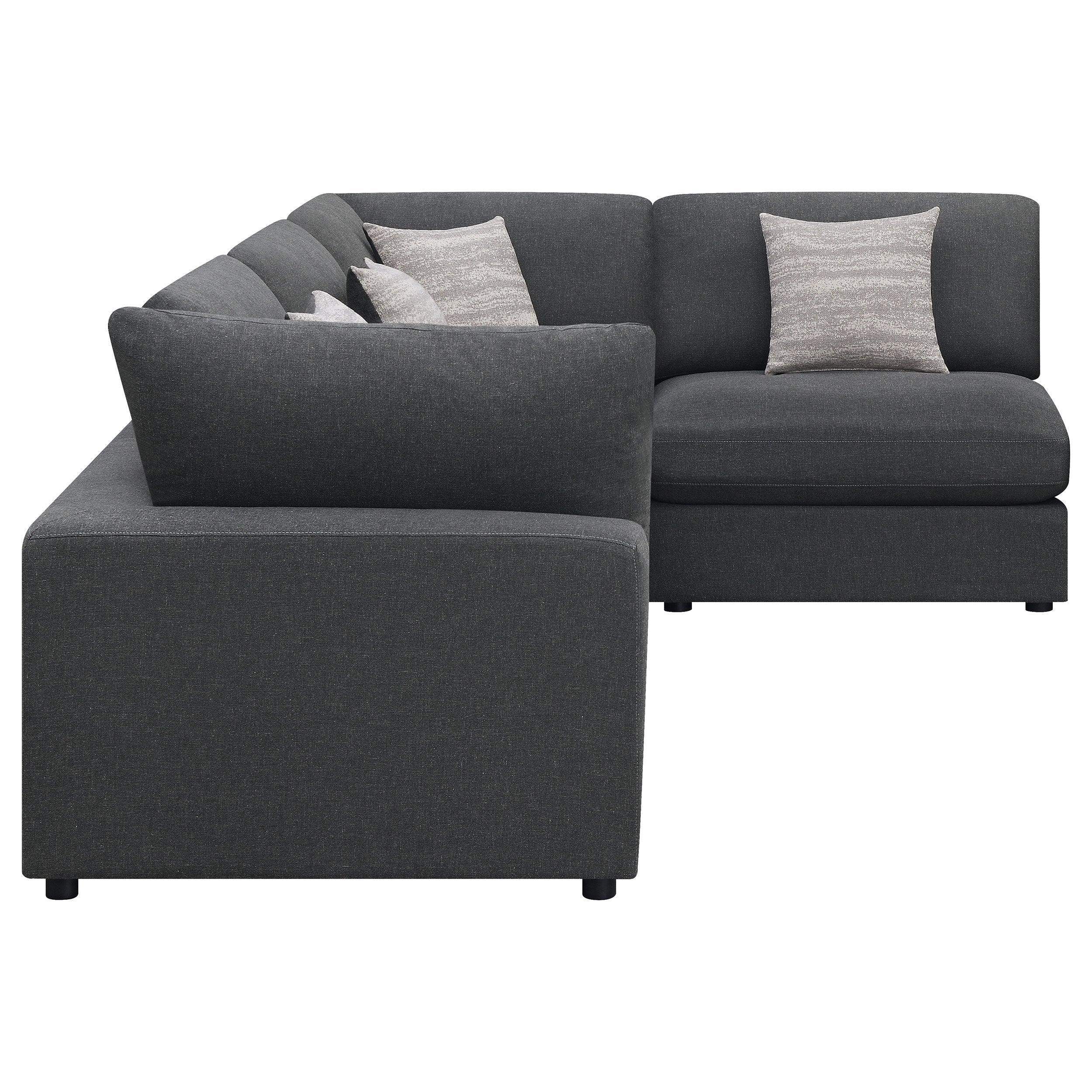 Serene  Upholstered Modular Sectional Sofa Beige