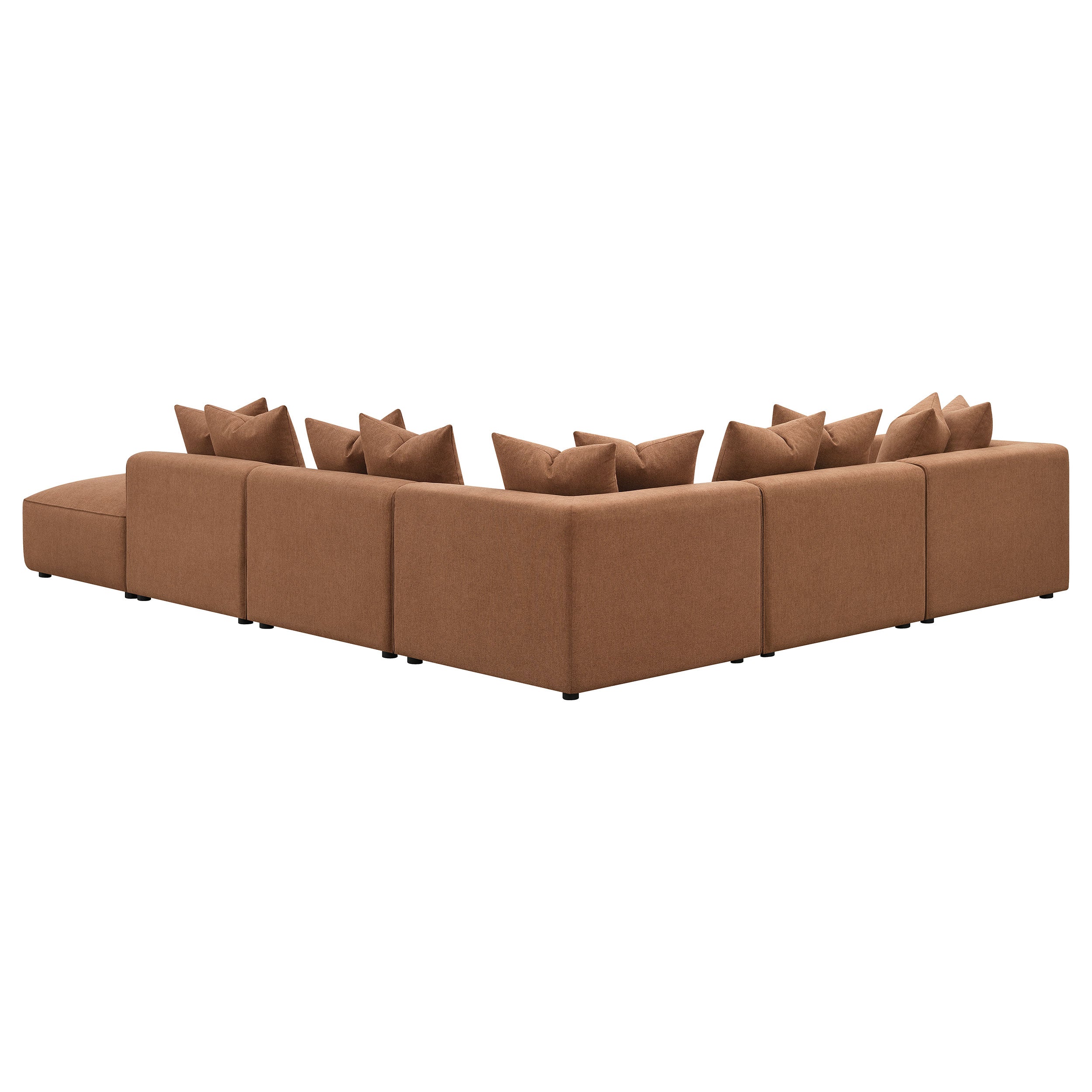 Jennifer  Upholstered Modular Sectional Grey