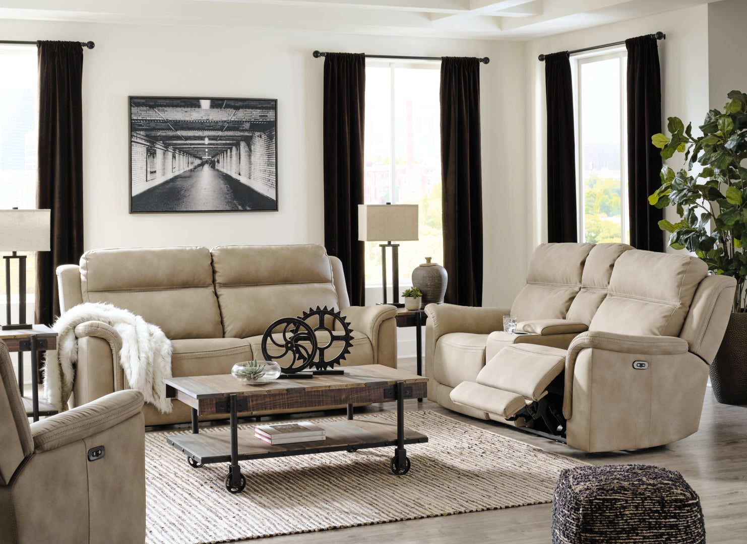 Next-Gen DuraPella Power Reclining Living Room Set
