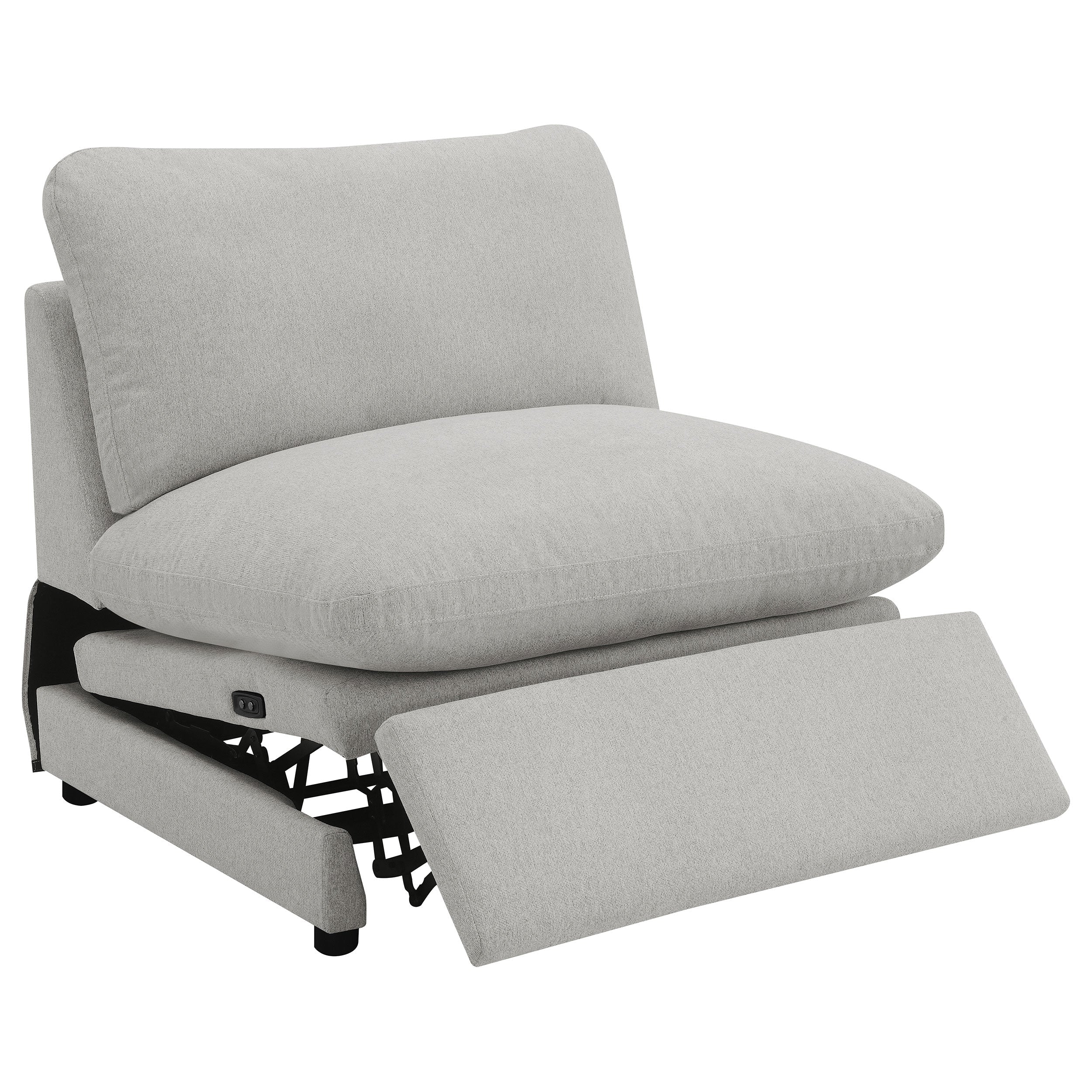 Collins  Modular Power Reclining Sectional Dark Grey