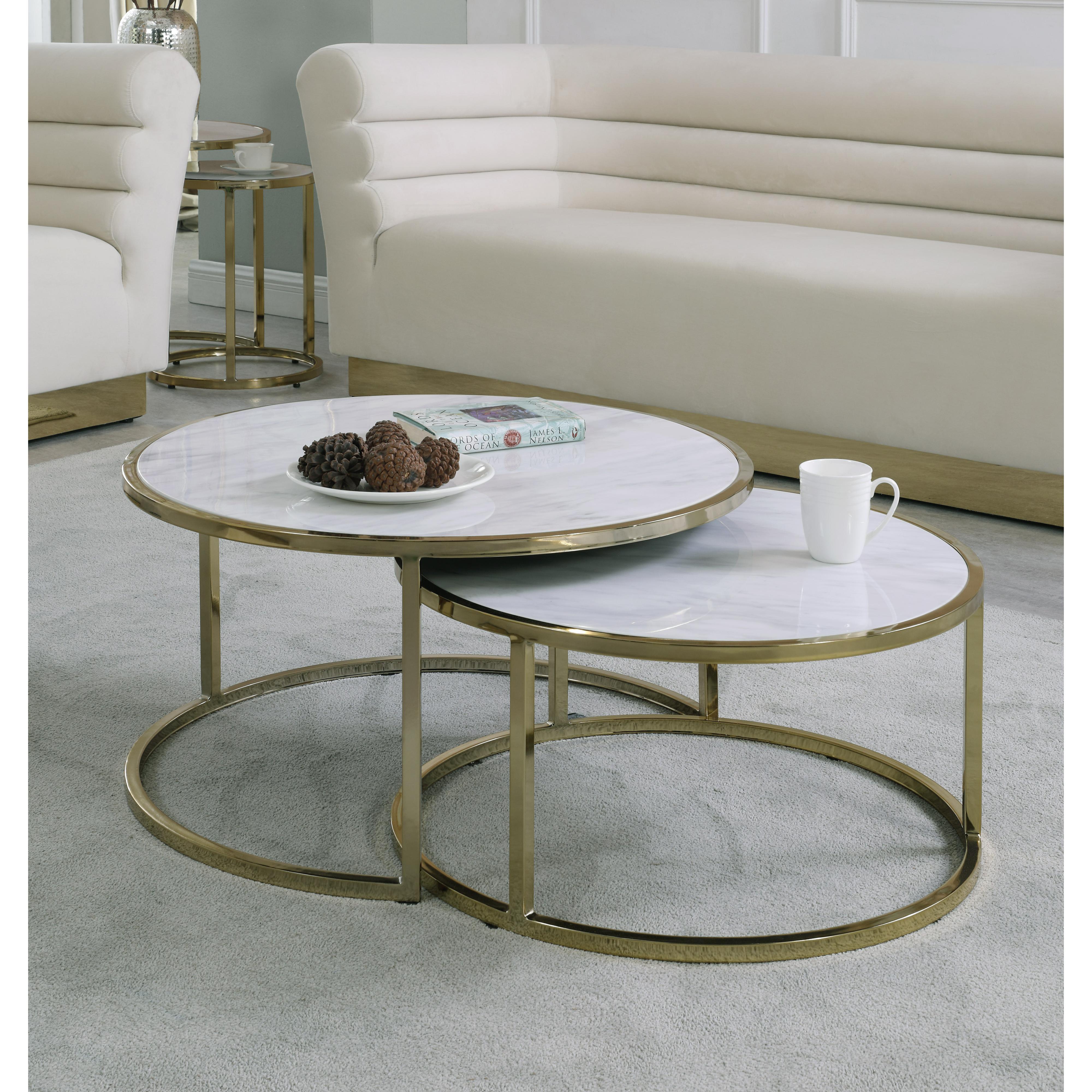 Meridian Massimo Gold Coffee table