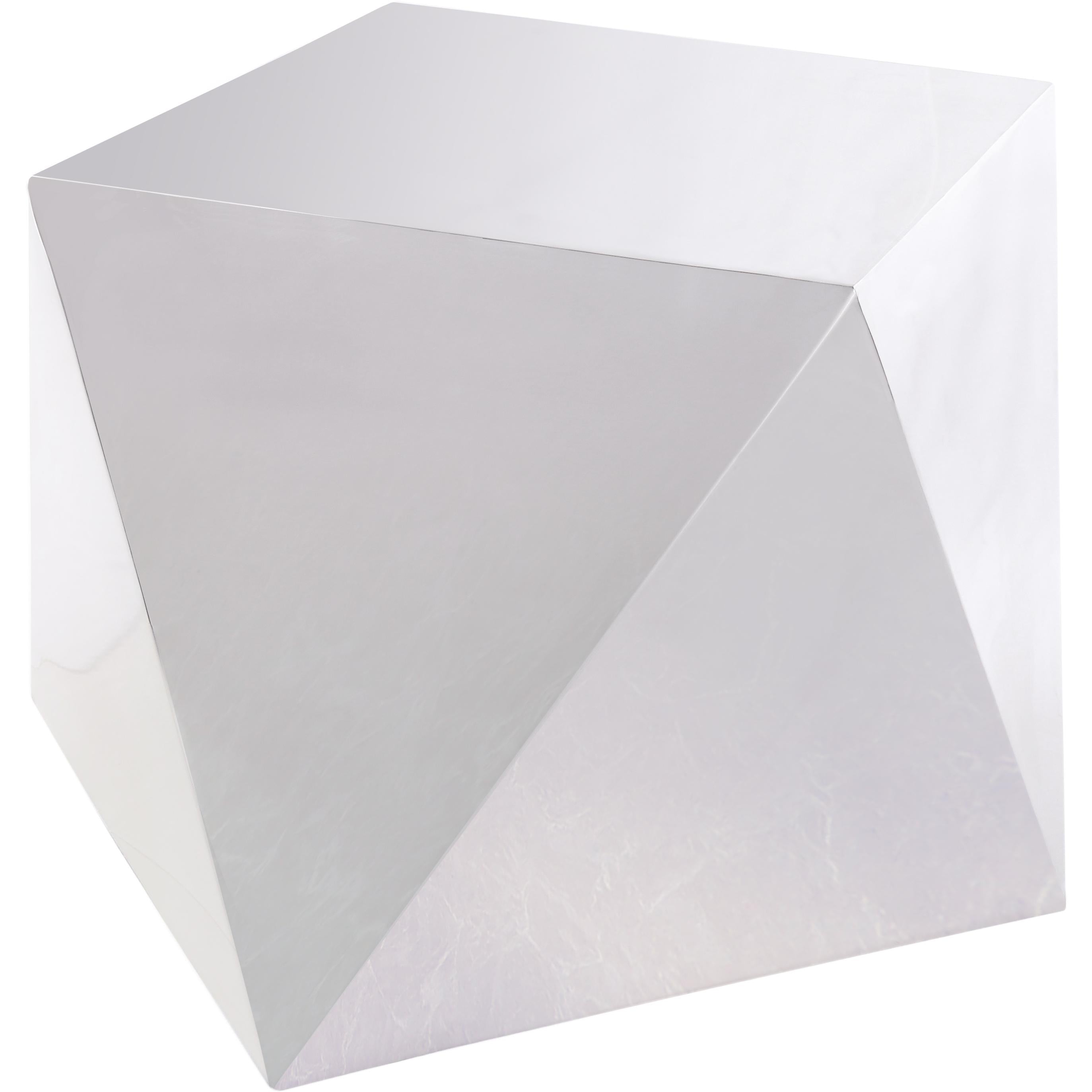Meridian Gemma Silver End Table