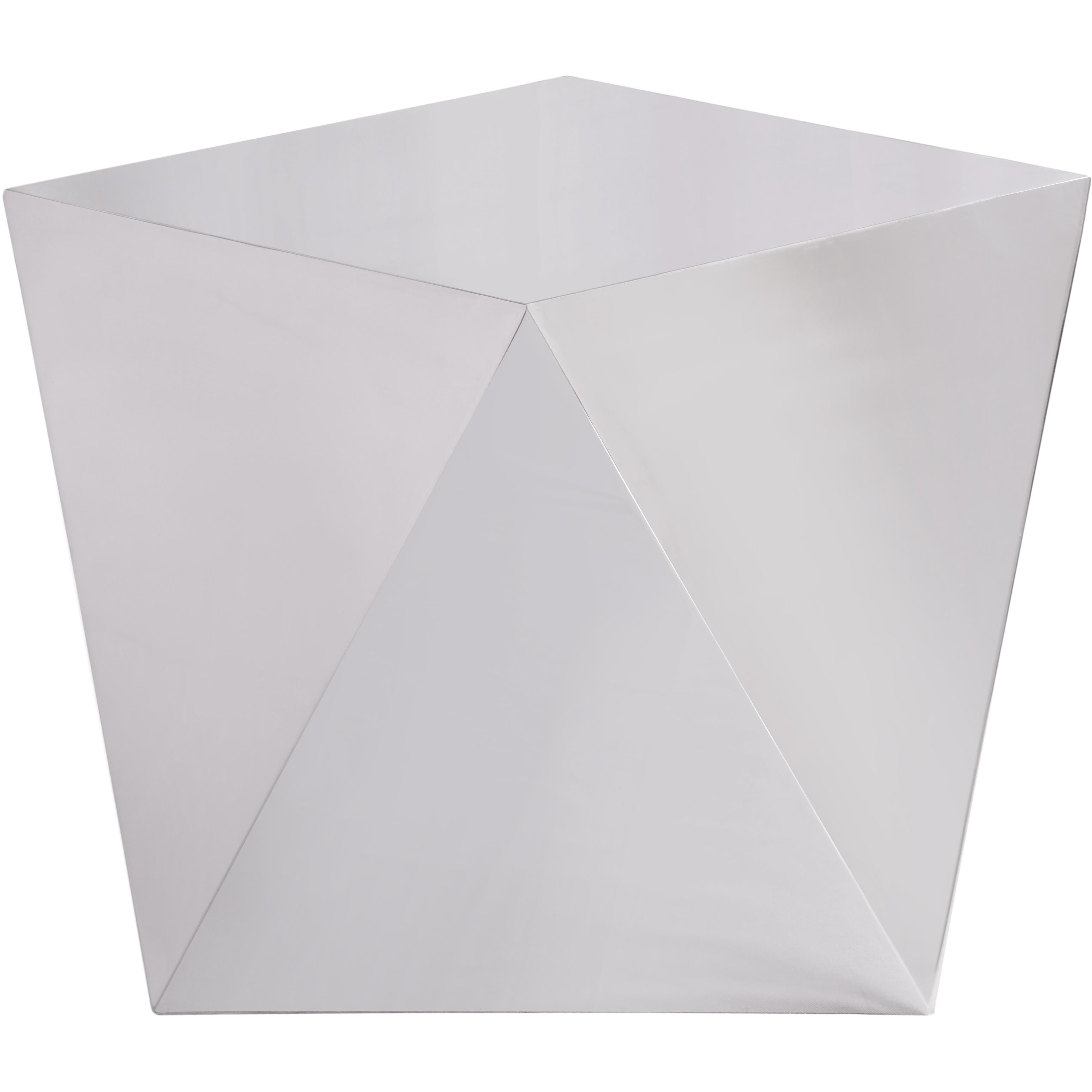Meridian Gemma Silver End Table